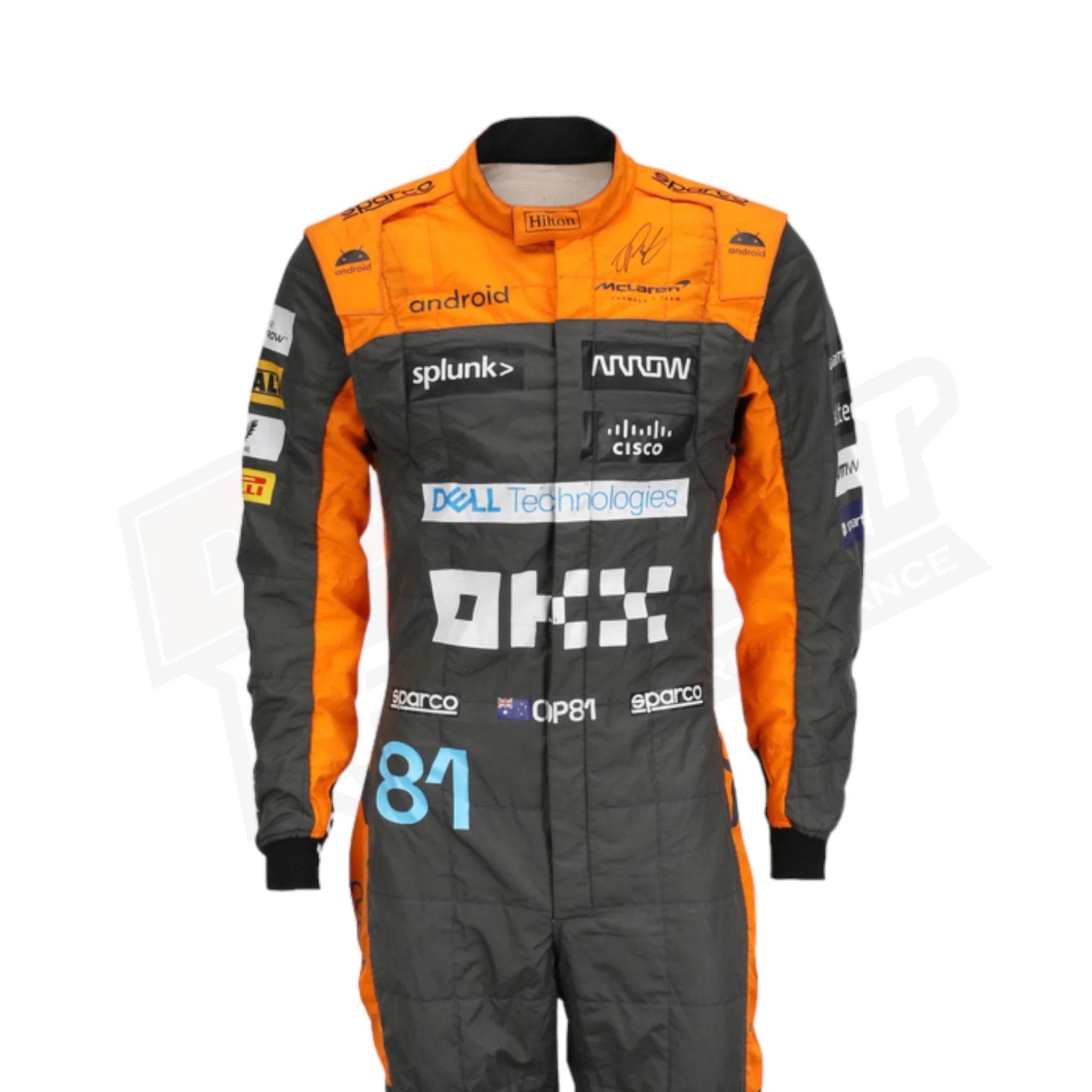 2023 Oscar Piastri McLaren Formula 1 Race Suit - Dash Racegear Store