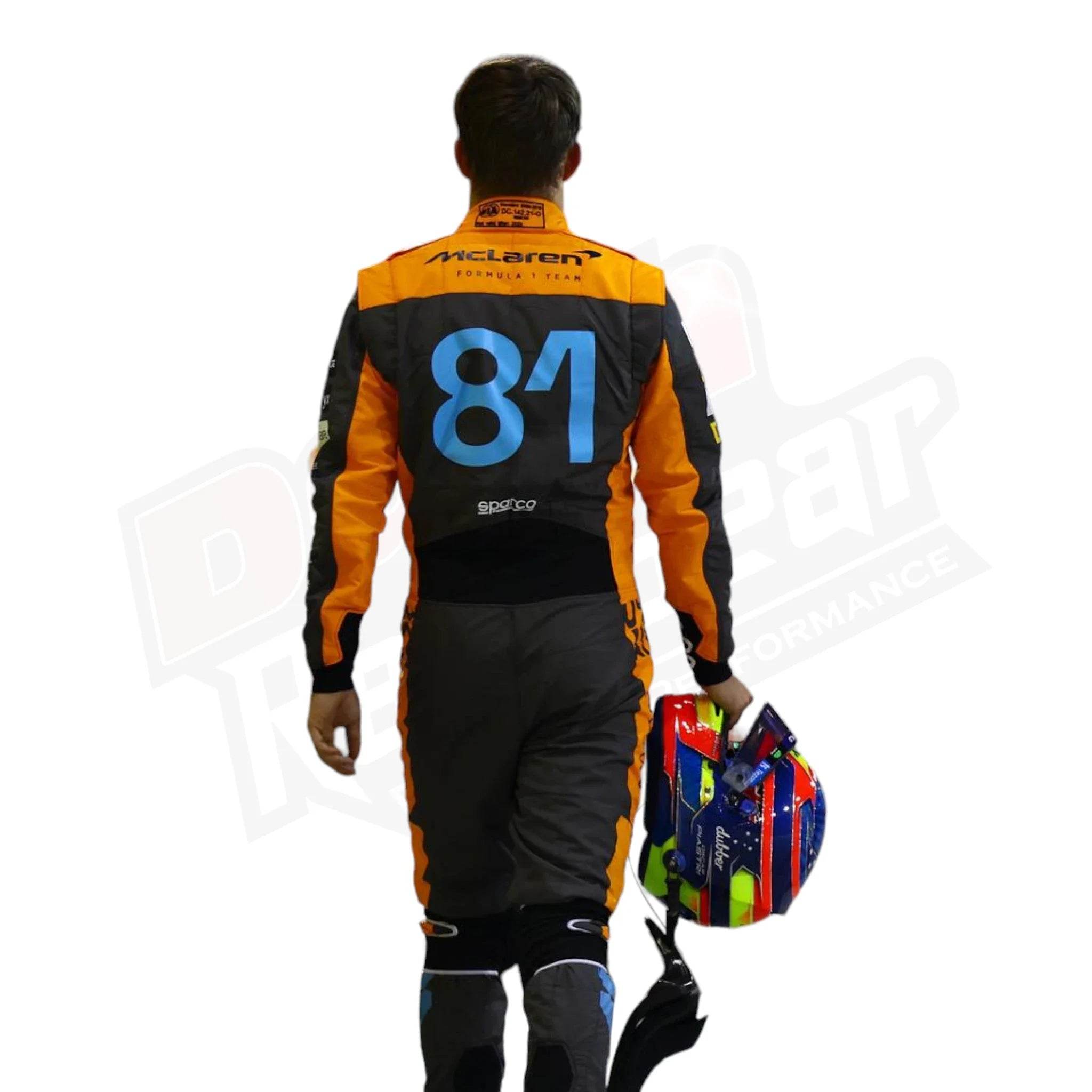 2023 New Oscar Piastri official Replica Race Suit Team McLaren F1 - Dash Racegear Store