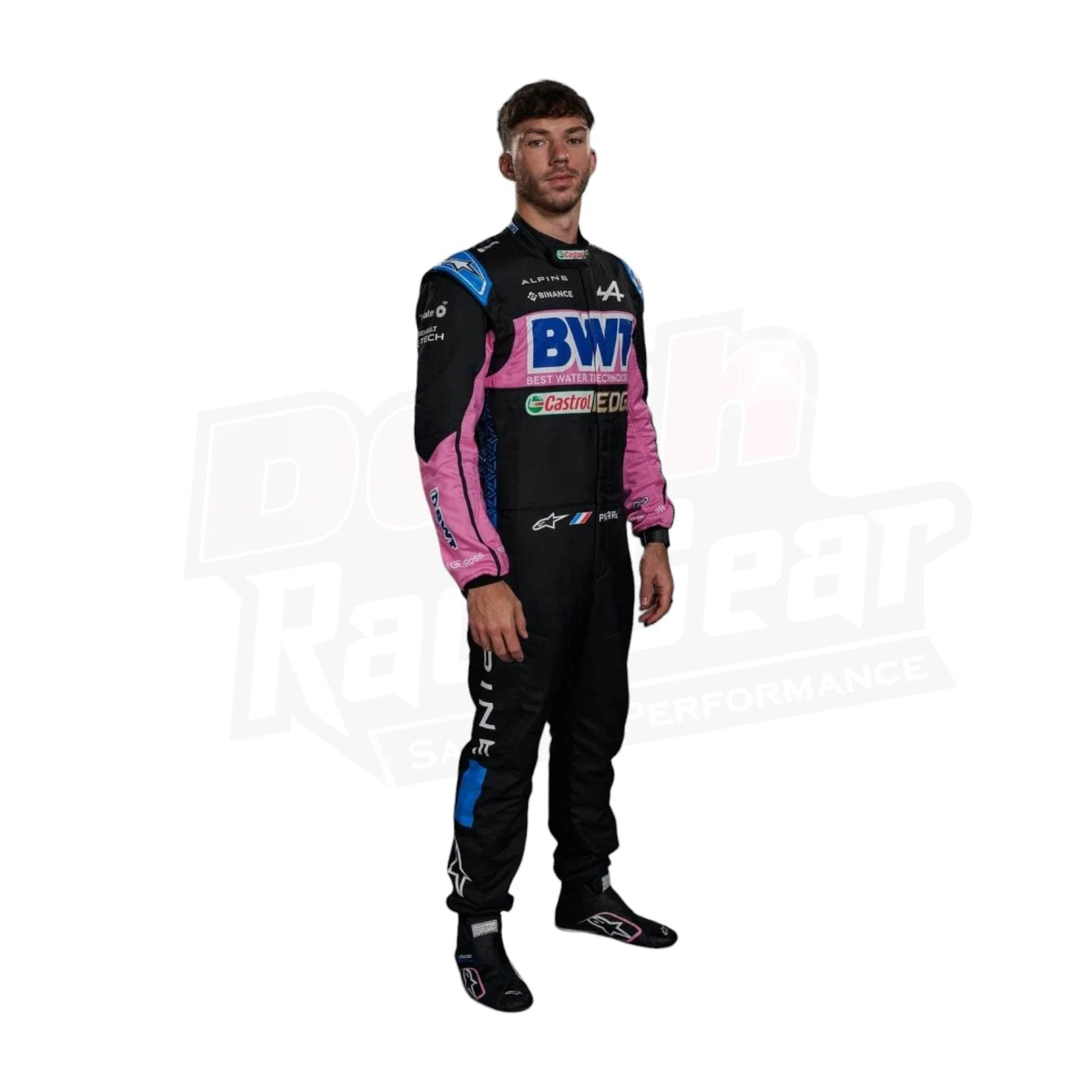 2023 Pierre Gasly BWT Alpine F1 Team Race Suit - Mexico GP - Dash Racegear Store