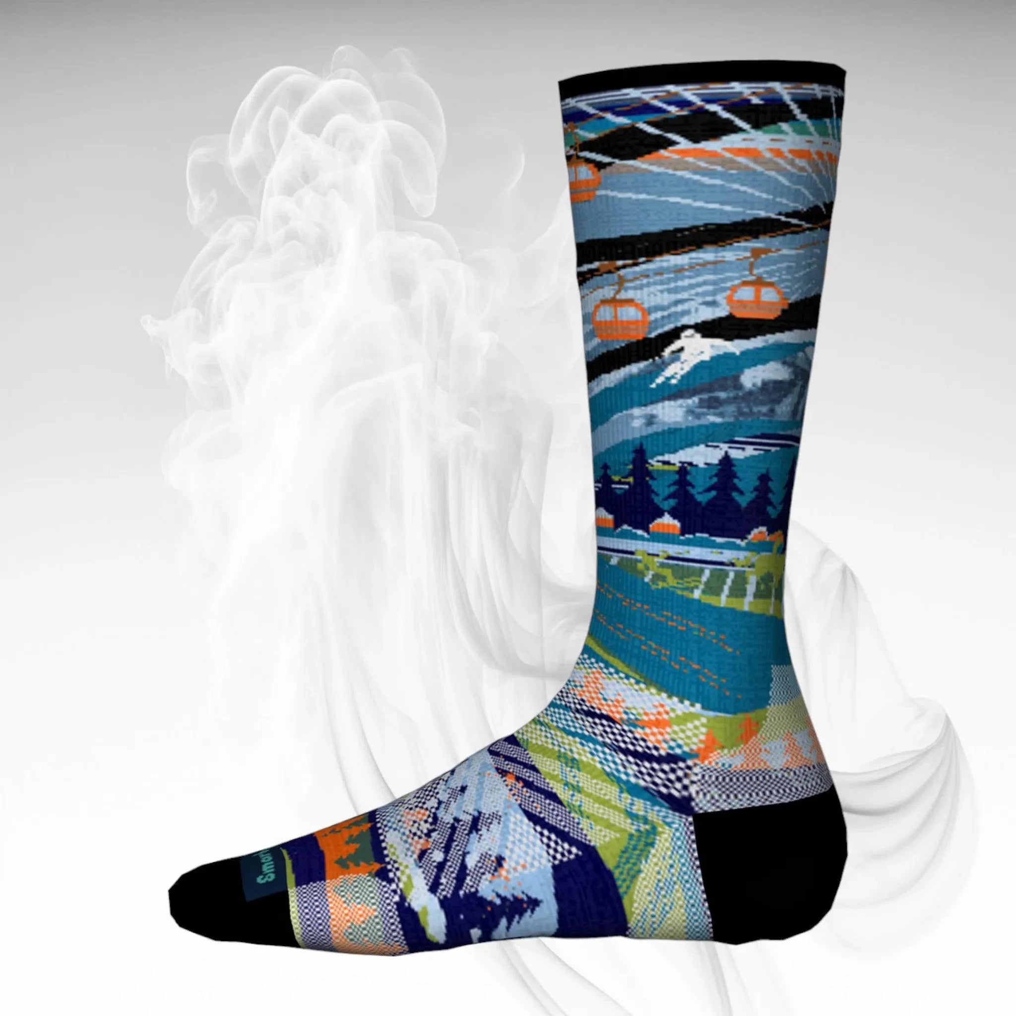 2023 Smartwool JR Zero Cushion Skication Socks - Dash Racegear 