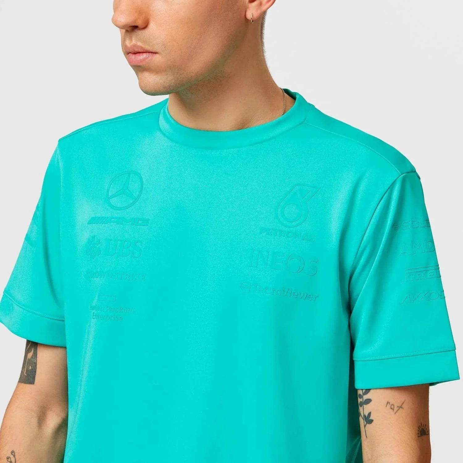 Mercedes-AMG Petronas 2023 Stealth Team T-Shirt - Dash Racegear Store