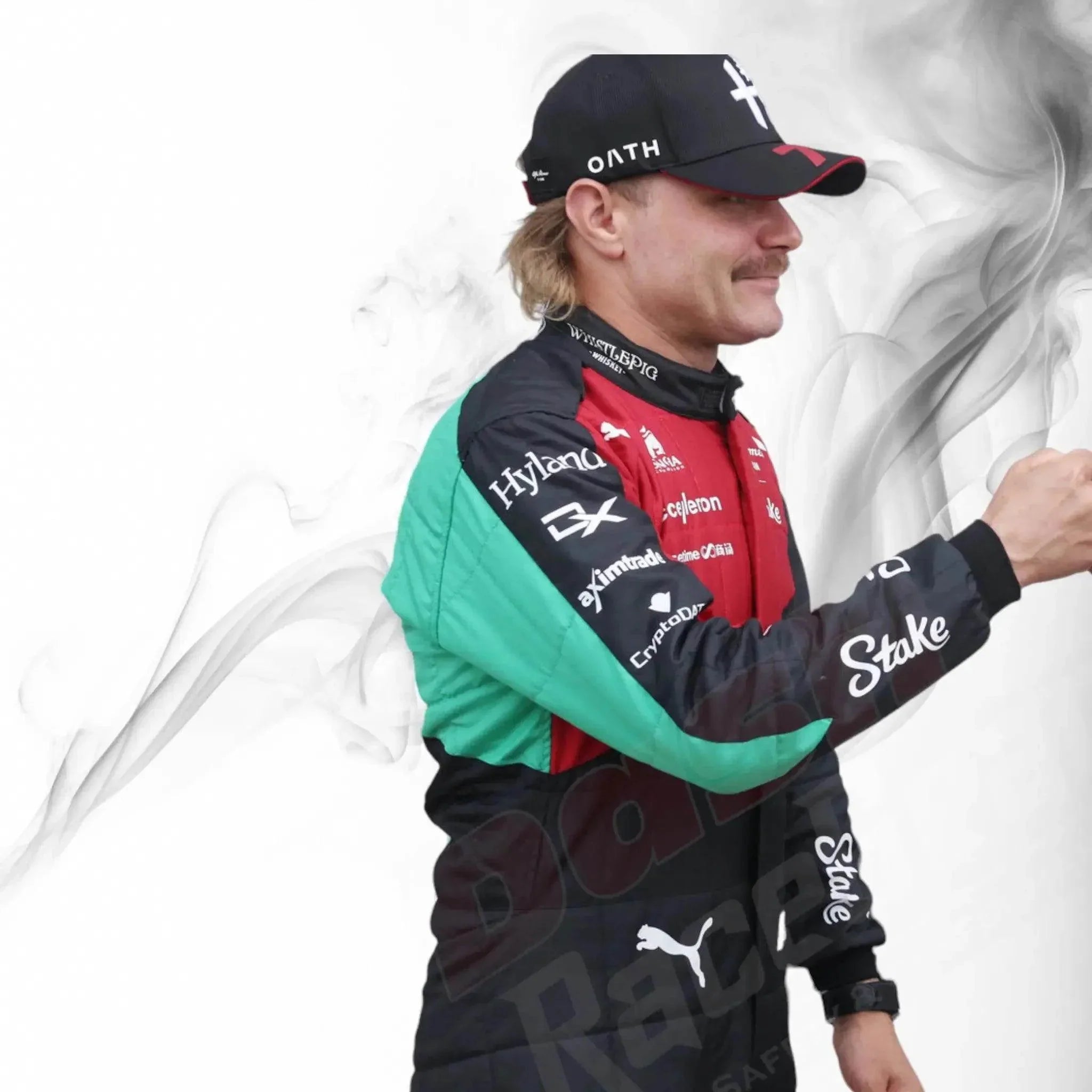 2023 VALTTERI BOTTAS ALFA ROMEO RACE SUIT - ITALIAN GP
