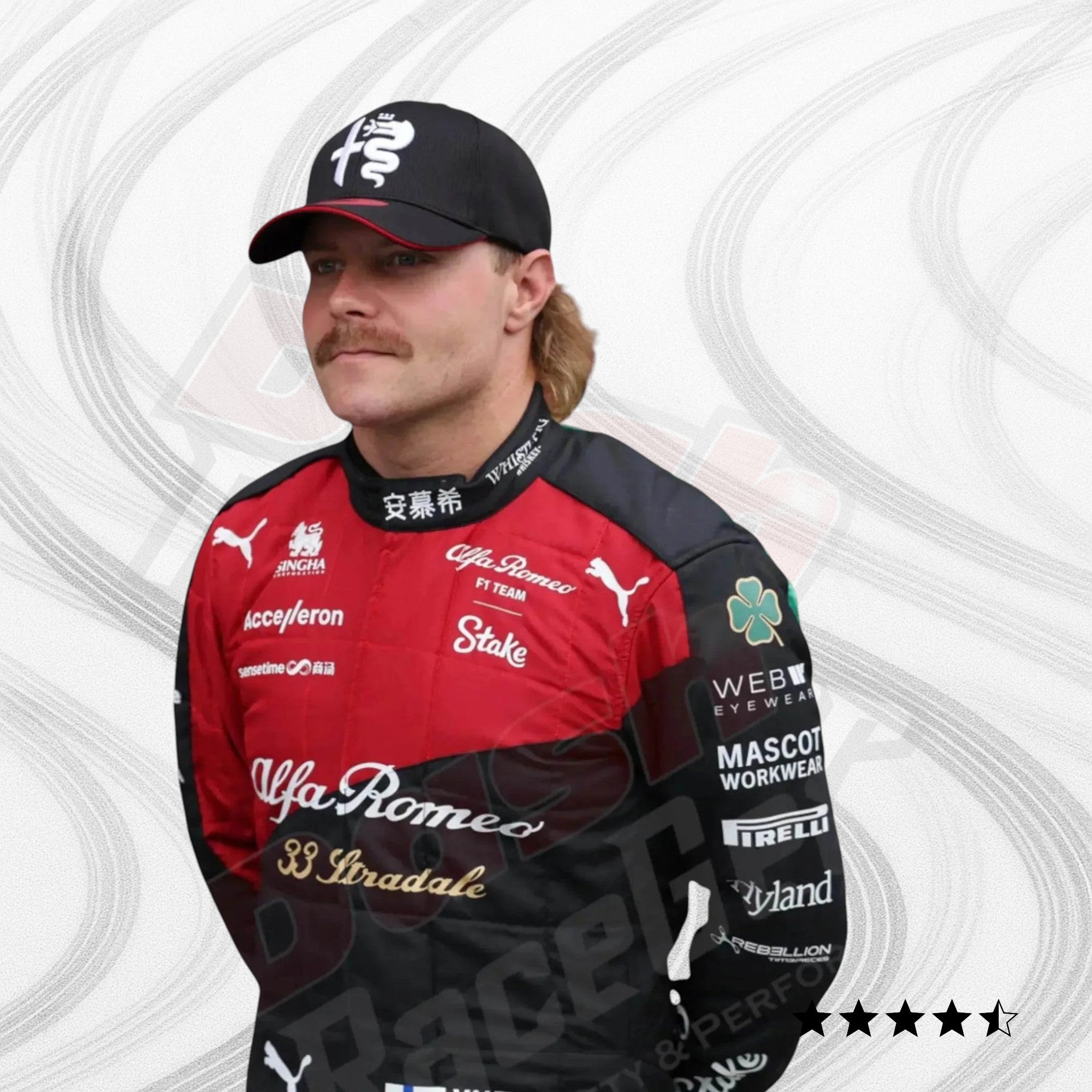 2023 Valtteri Bottas Alfa Romeo Race Suit – Italian GP