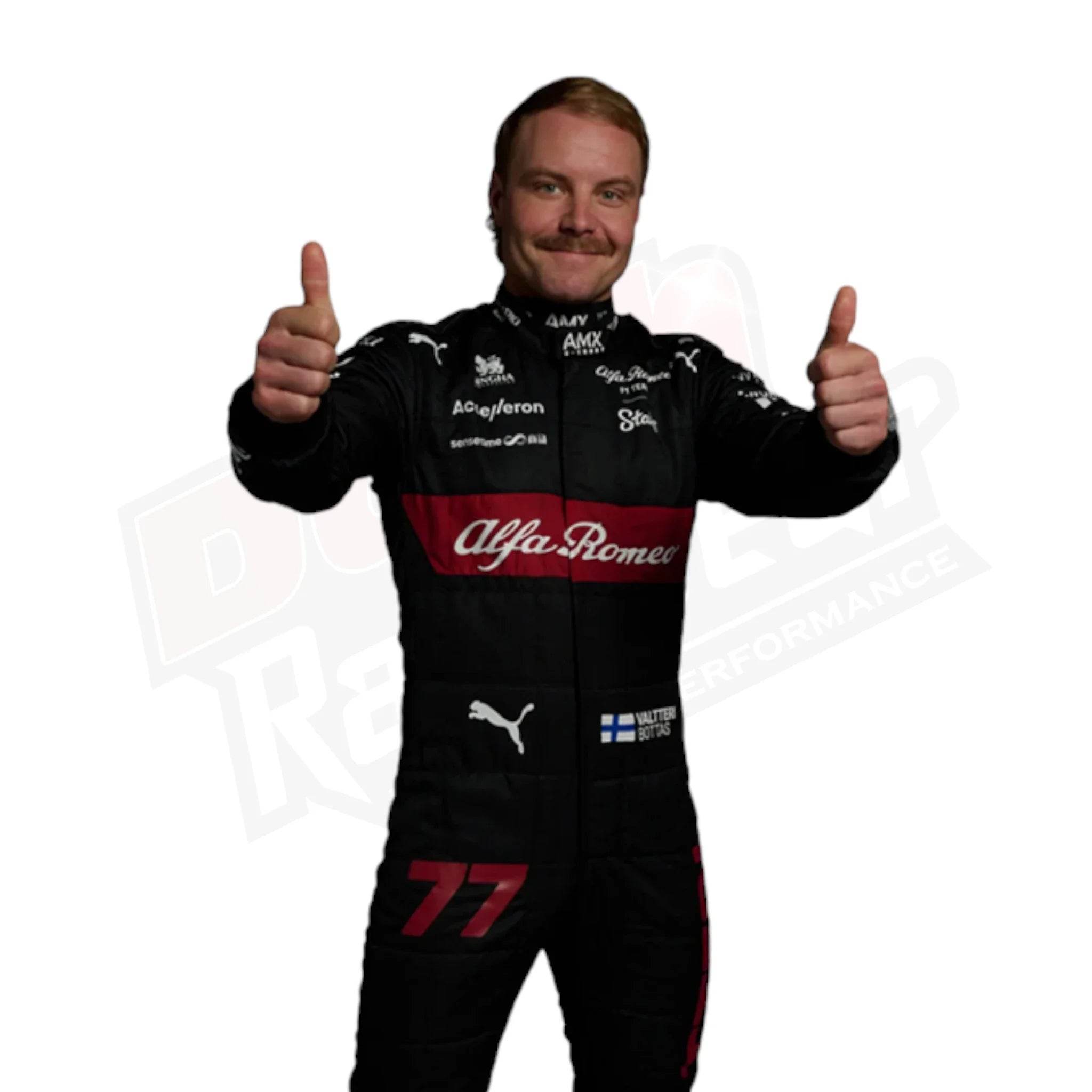 Valtteri Bottas Alfa Romeo Race Suit 2023 NEW - Dash Racegear Store