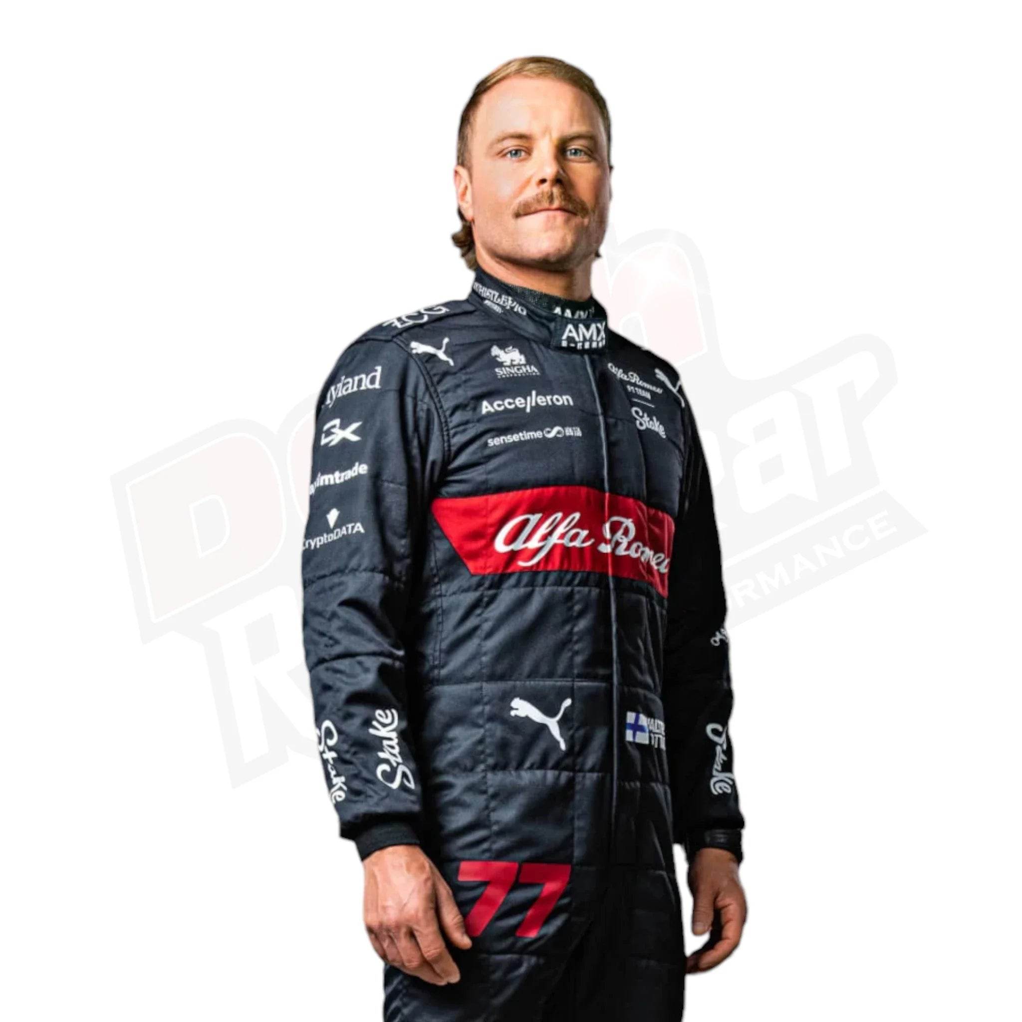 2023 Valtteri Bottas Alfa Romeo F1 Race Suit KIDS - Dash Racegear Store