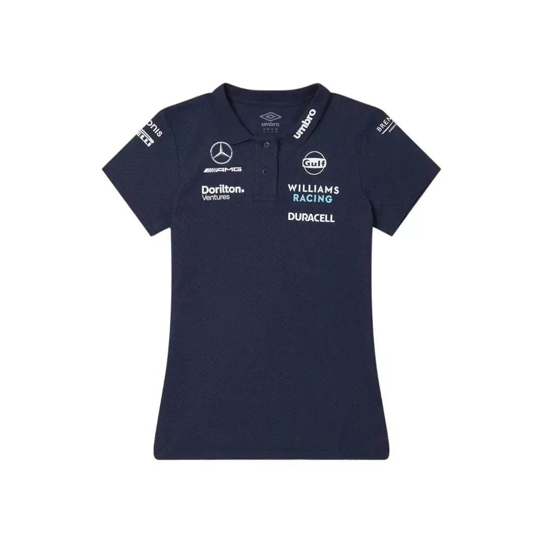 2023 Women's CVC Media Polo Navy - Dash Racegear Store