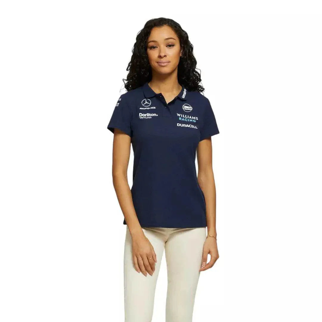 2023 Women's CVC Media Polo Navy XX-Large