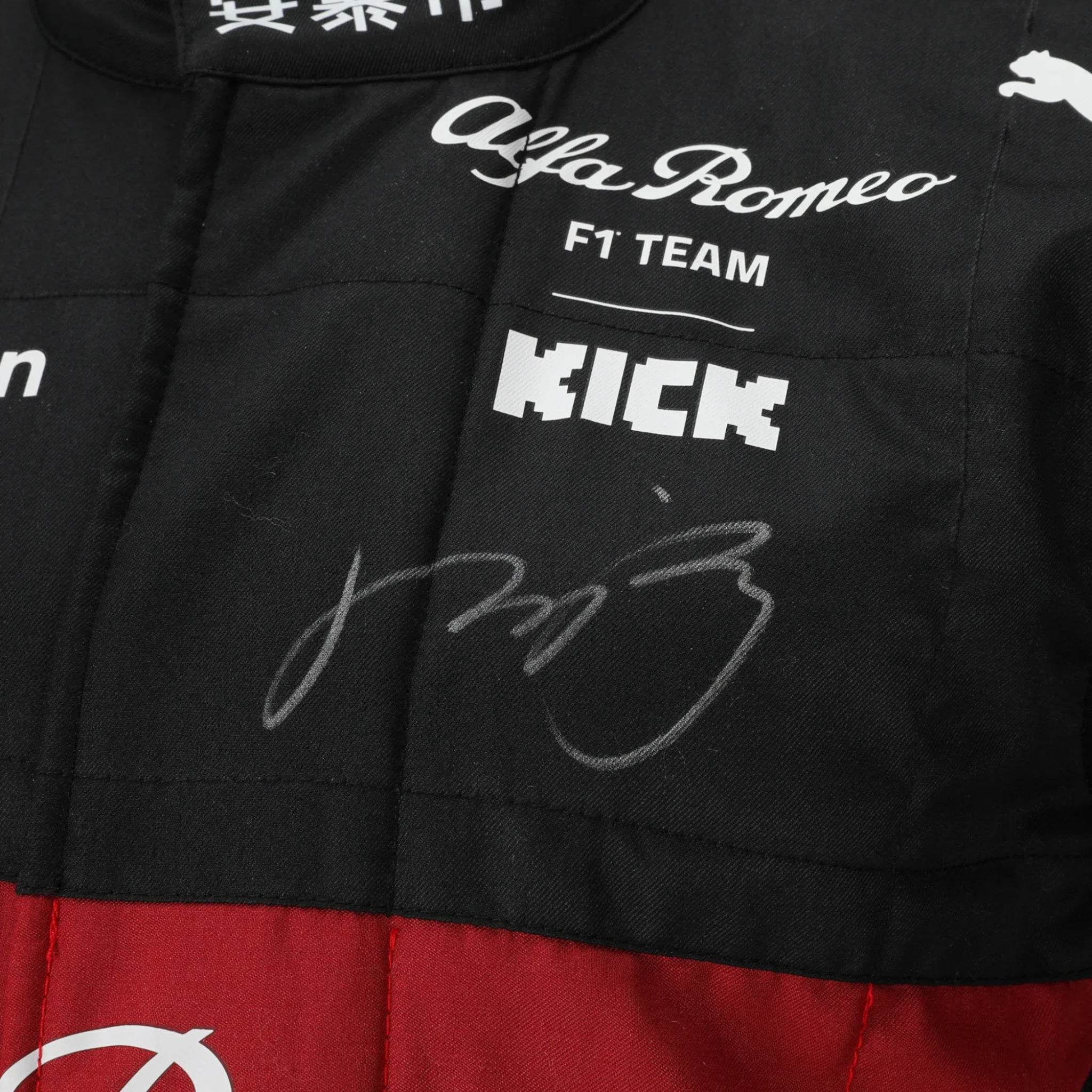 2023 Zhou Guanyu Alfa Romeo F1 Team Racing Suit– Belgian GP - Dash Racegear Store