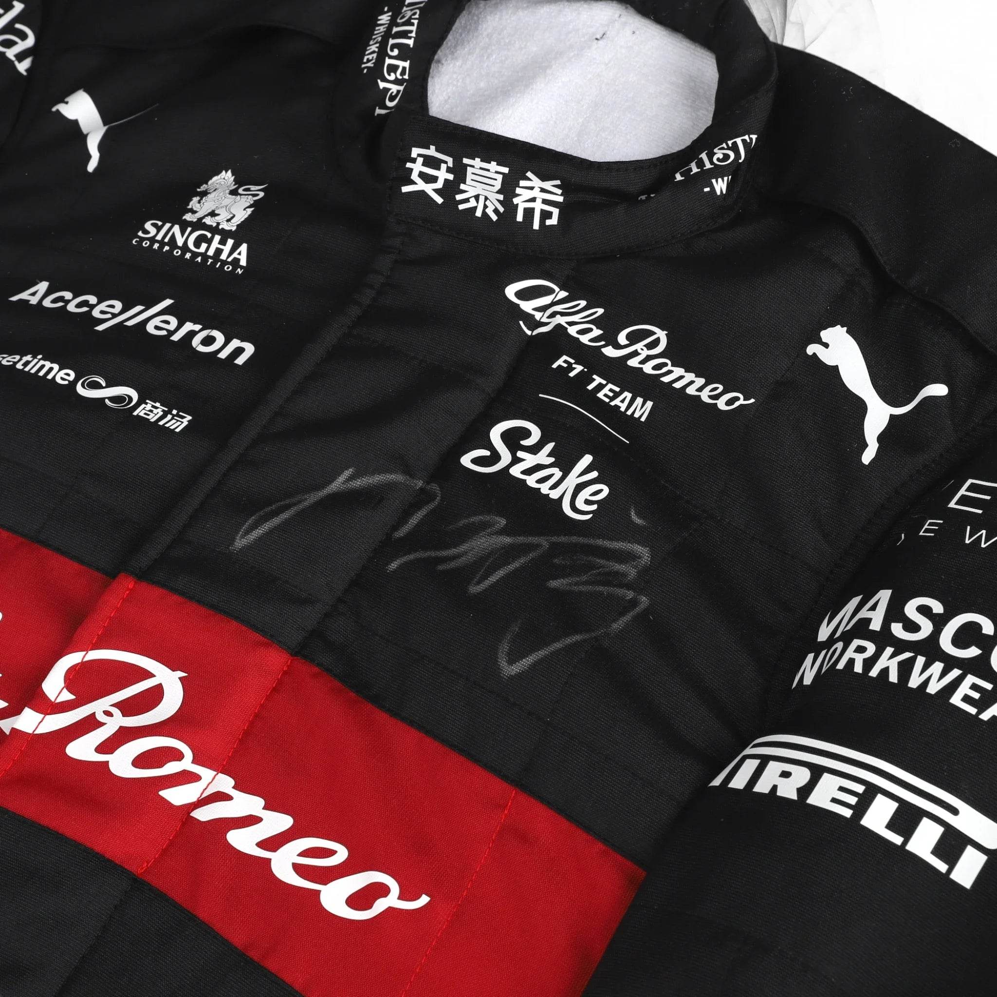 2023 Zhou Guanyu Alfa Romeo F1 Team Stake Replica Race Suit - Dash Racegear Store