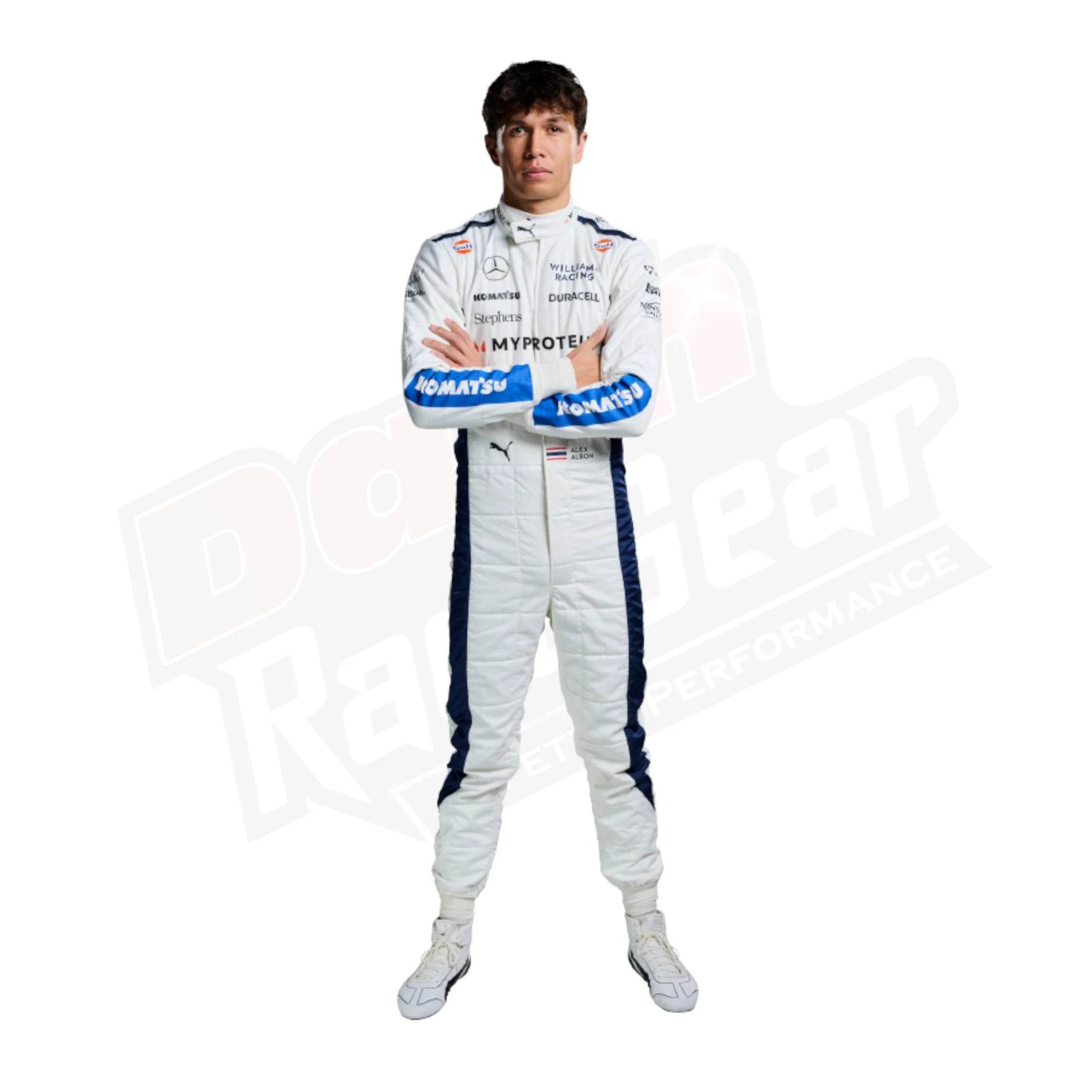 2024 Alex Albon Williams F1 Team Race Suit - Dash Racegear Store