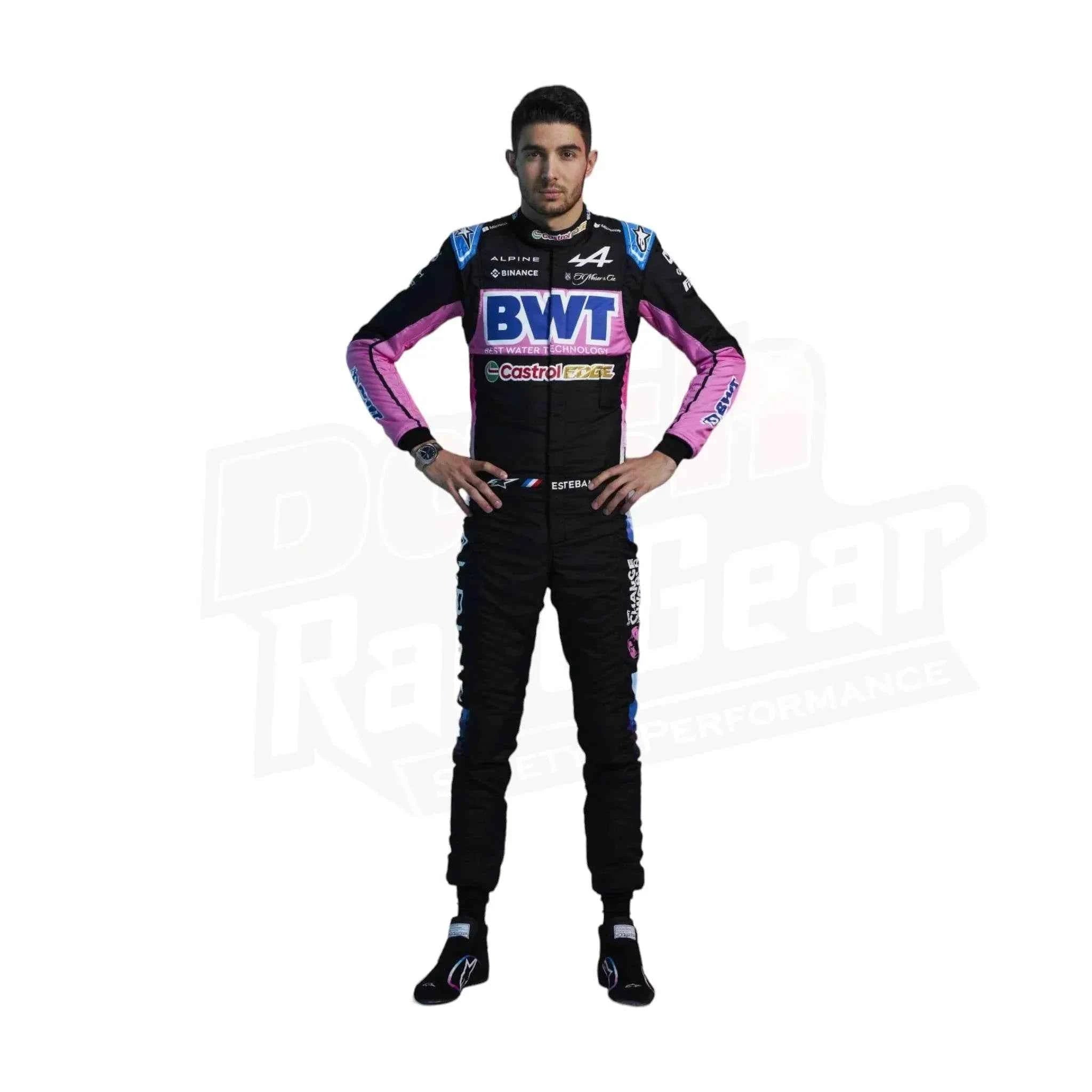 2024 BWT Esteban Ocon Alpine F1 Team Race Suit KIDS
