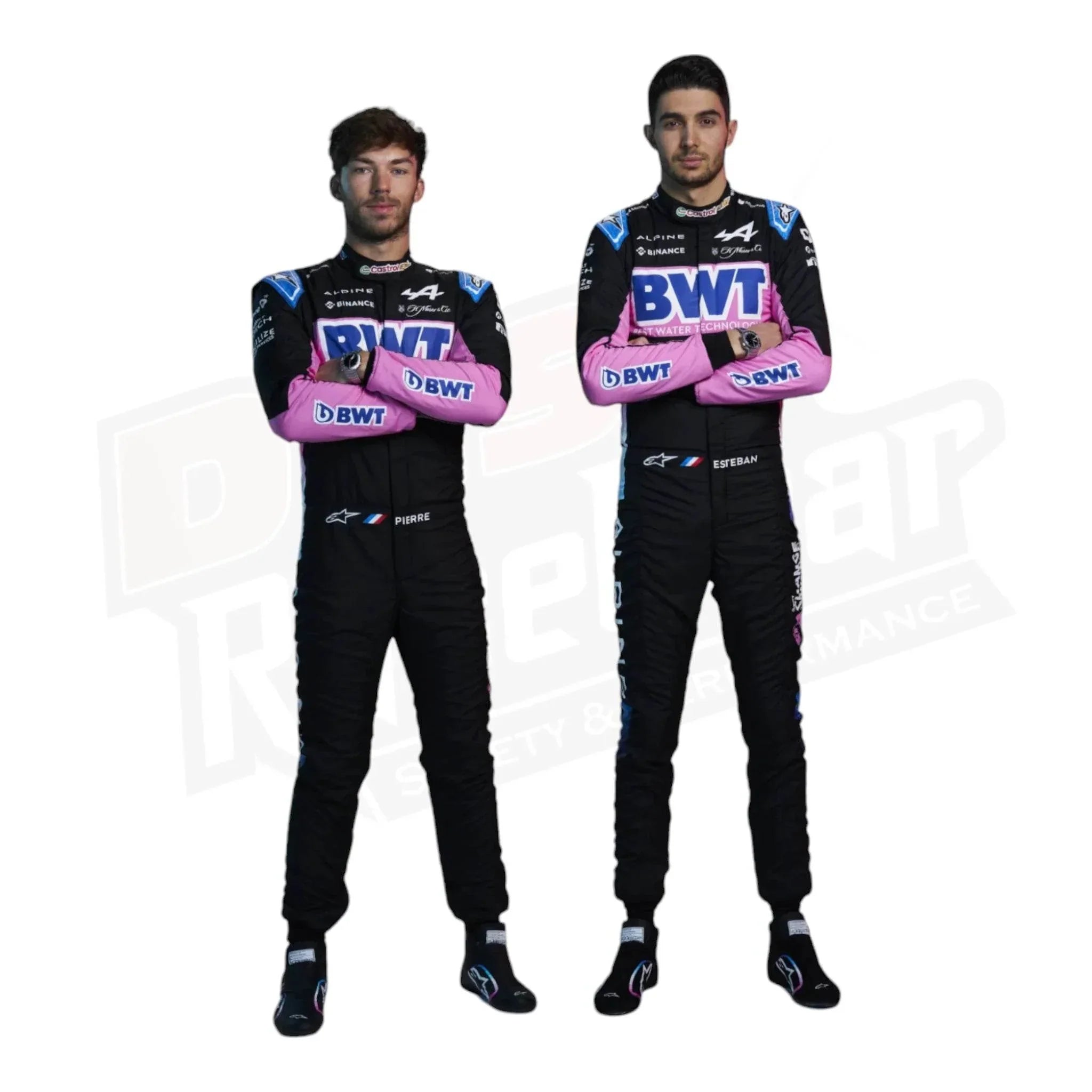 2024 BWT Pierre Gasly Esteban Ocon Alpine F1 Team Race Suit 4X-Large Euro 66 Esteban Ocon
