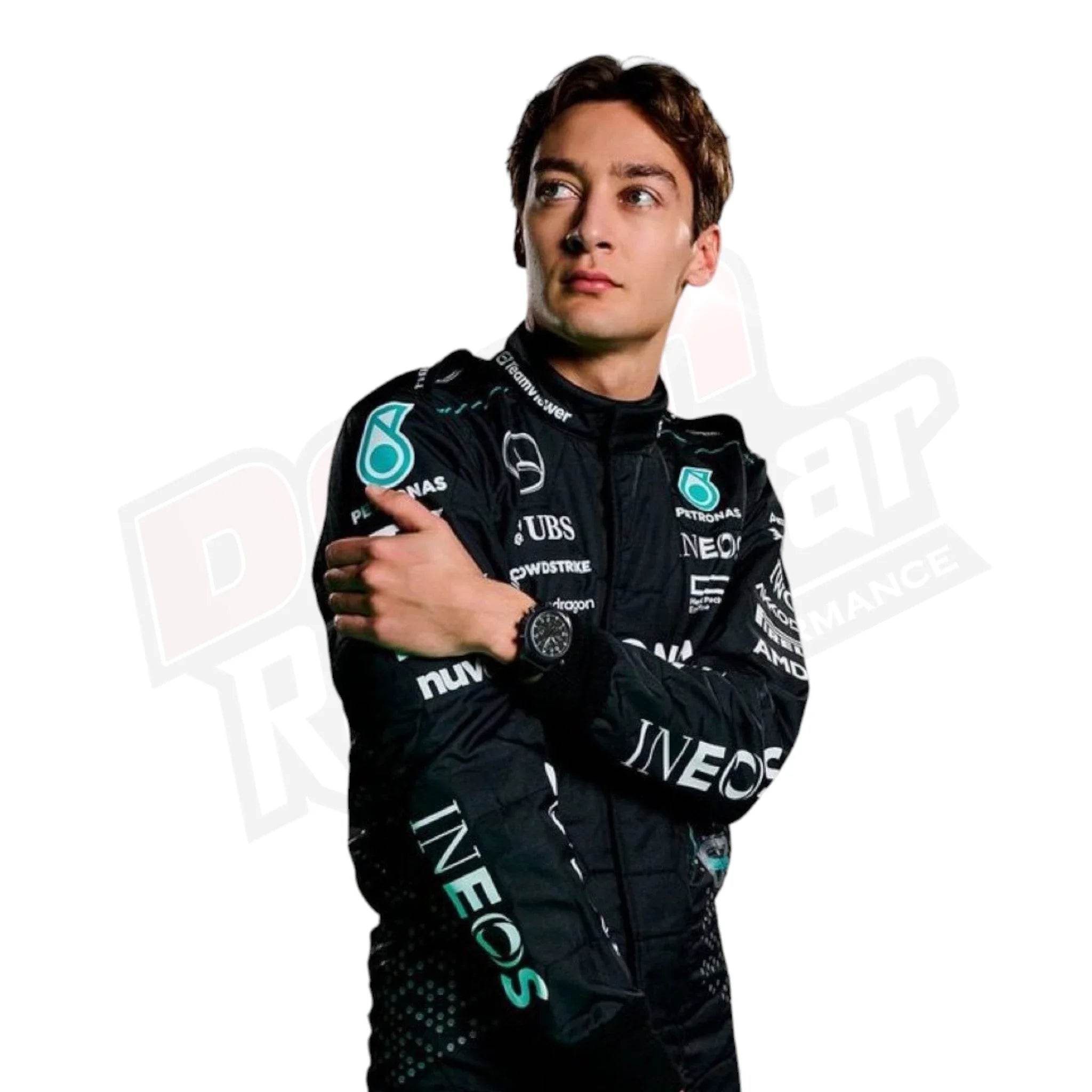 2024 George Russell Mercedes AMG F1 Team Race Suit KIDS - Dash Racegear Store