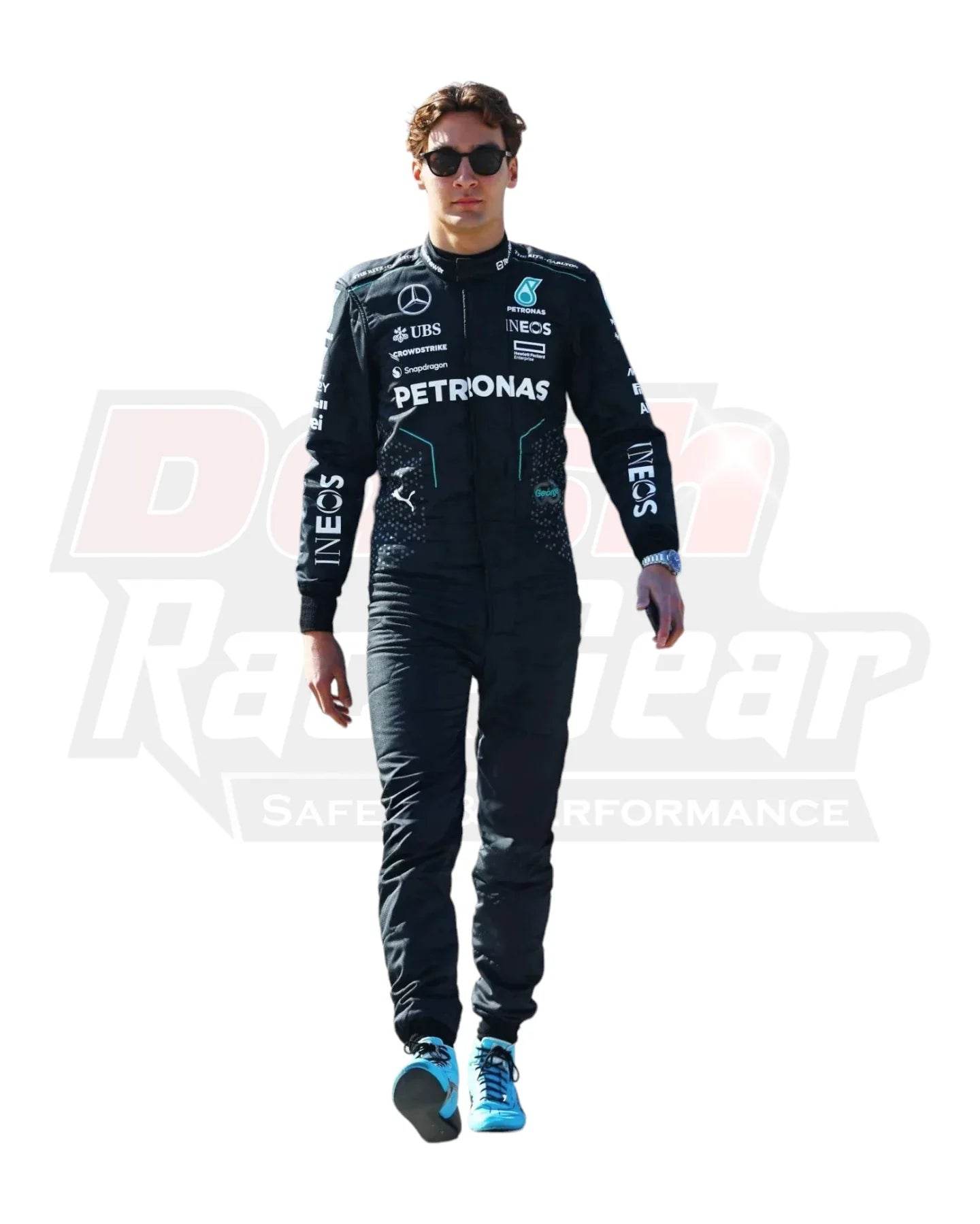 2024 George Russell Mercedes AMG F1 Team Race Suit - Dash Racegear Store