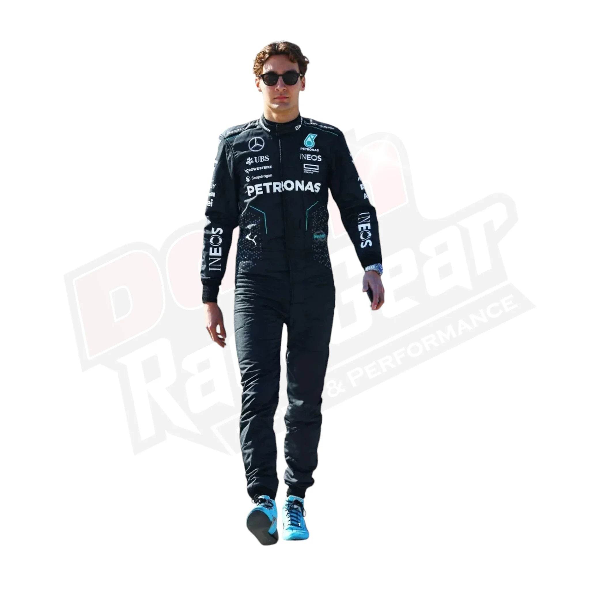 2024 George Russell Mercedes AMG F1 Team Race Suit - Dash Racegear Store