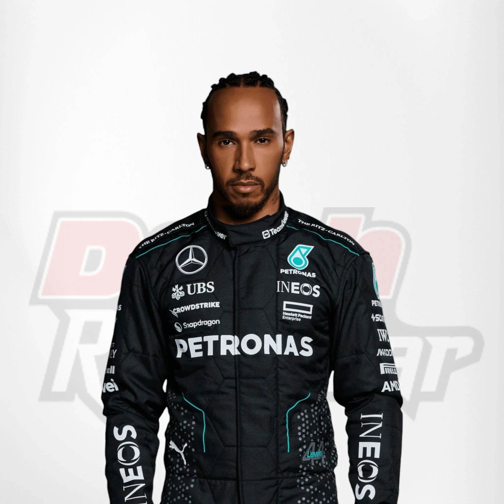 2024 Lewis Hamilton Mercedes AMG F1 Team Suit KIDS - Dash Racegear Store