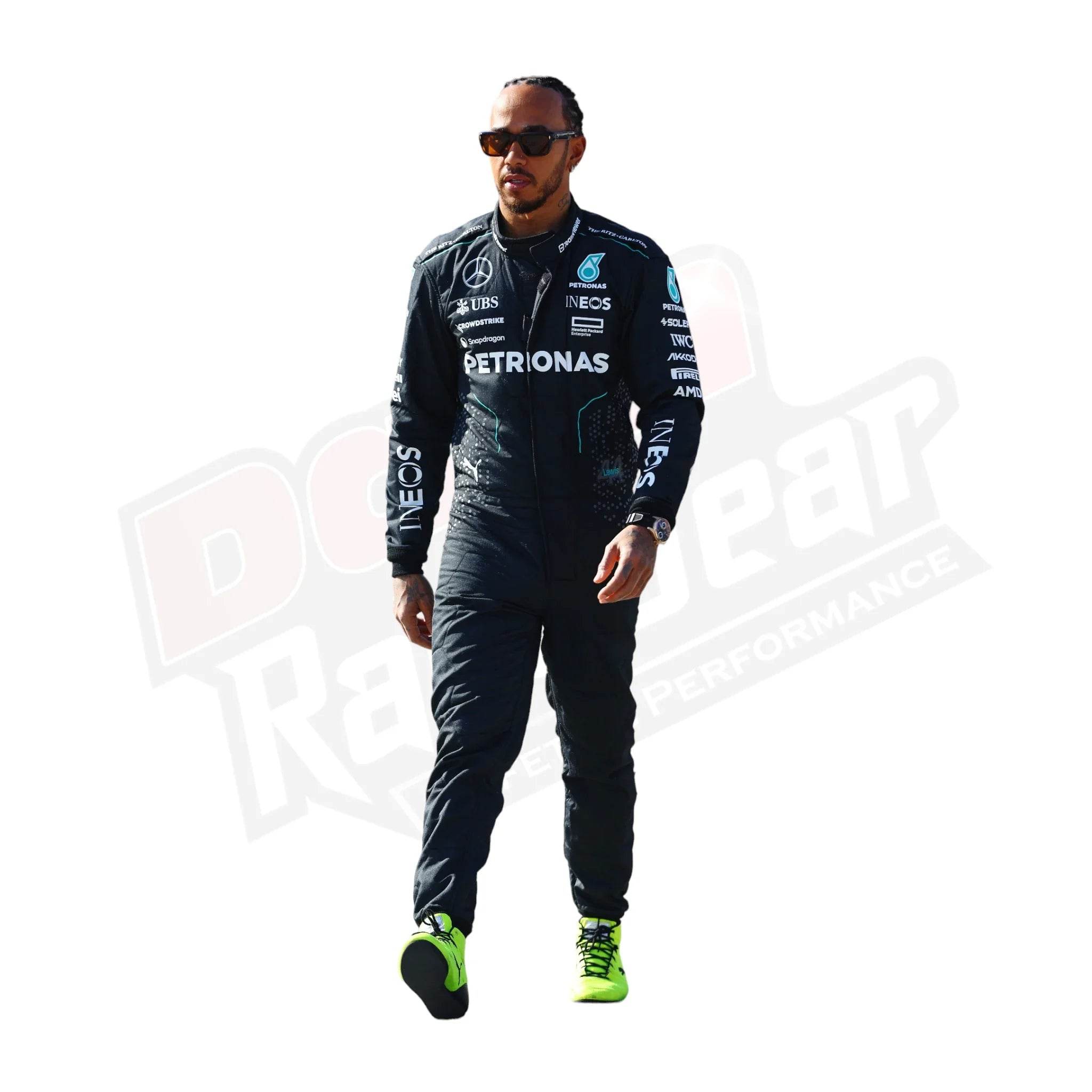 2024 Lewis Hamilton Mercedes AMG F1 Team Suit KIDS - Dash Racegear Store