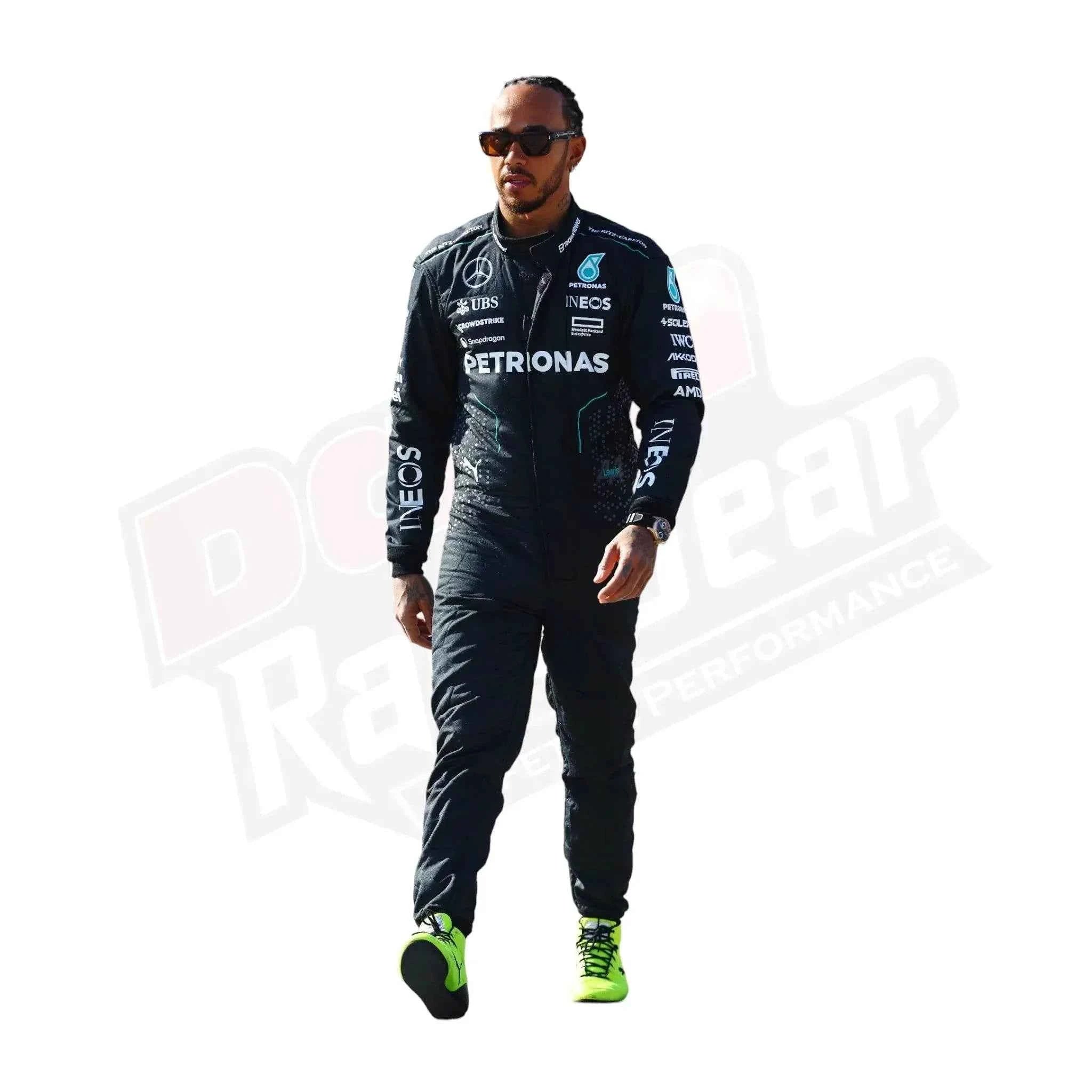 2024 Lewis Hamilton Mercedes AMG F1 Team Suit KIDS