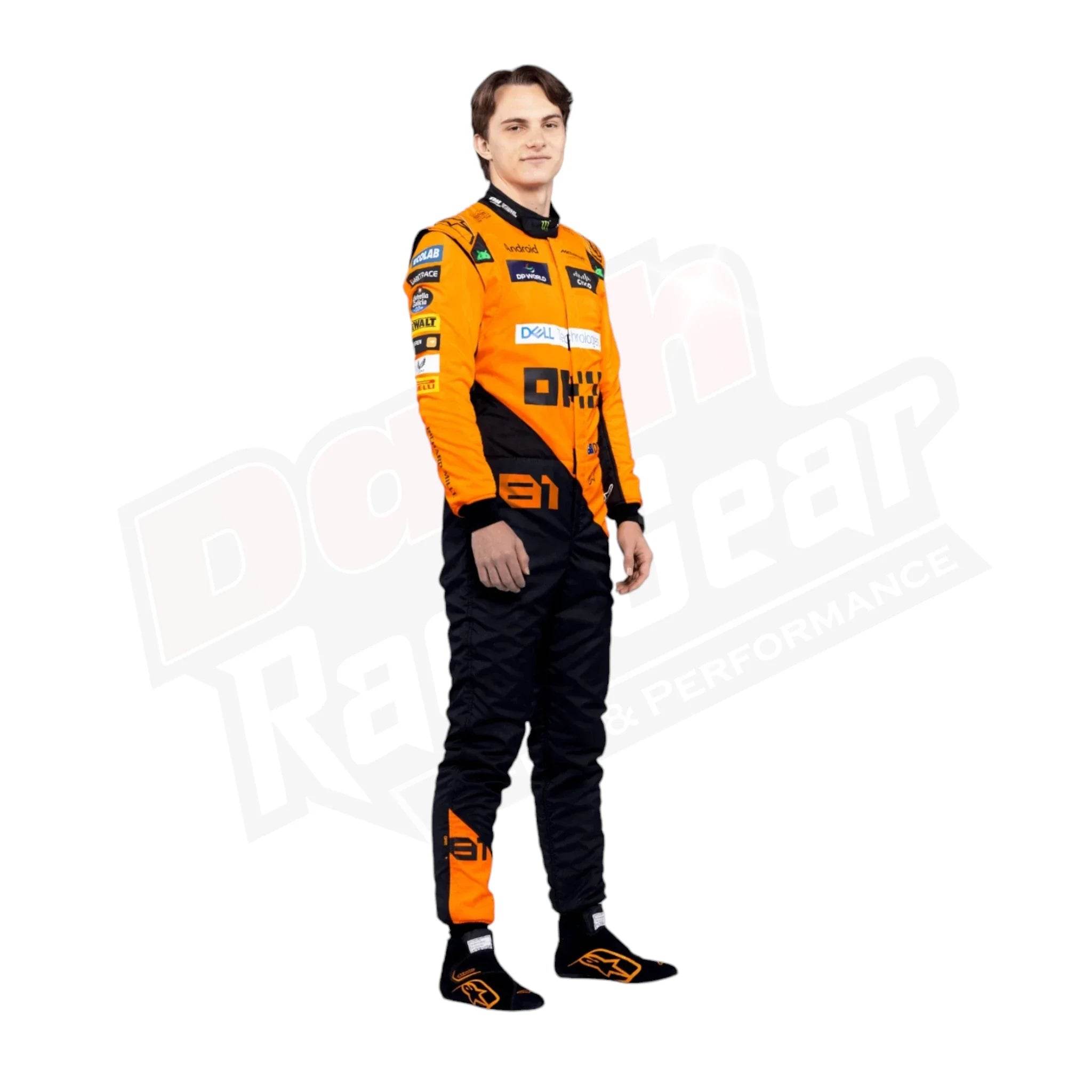 2024 New McLaren Oscar Piastri F1 Team Race Suit KIDS - Dash Racegear Store