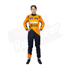 Neuer McLaren Oscar Piastri F1 Team Rennanzug für Kinder (2024)