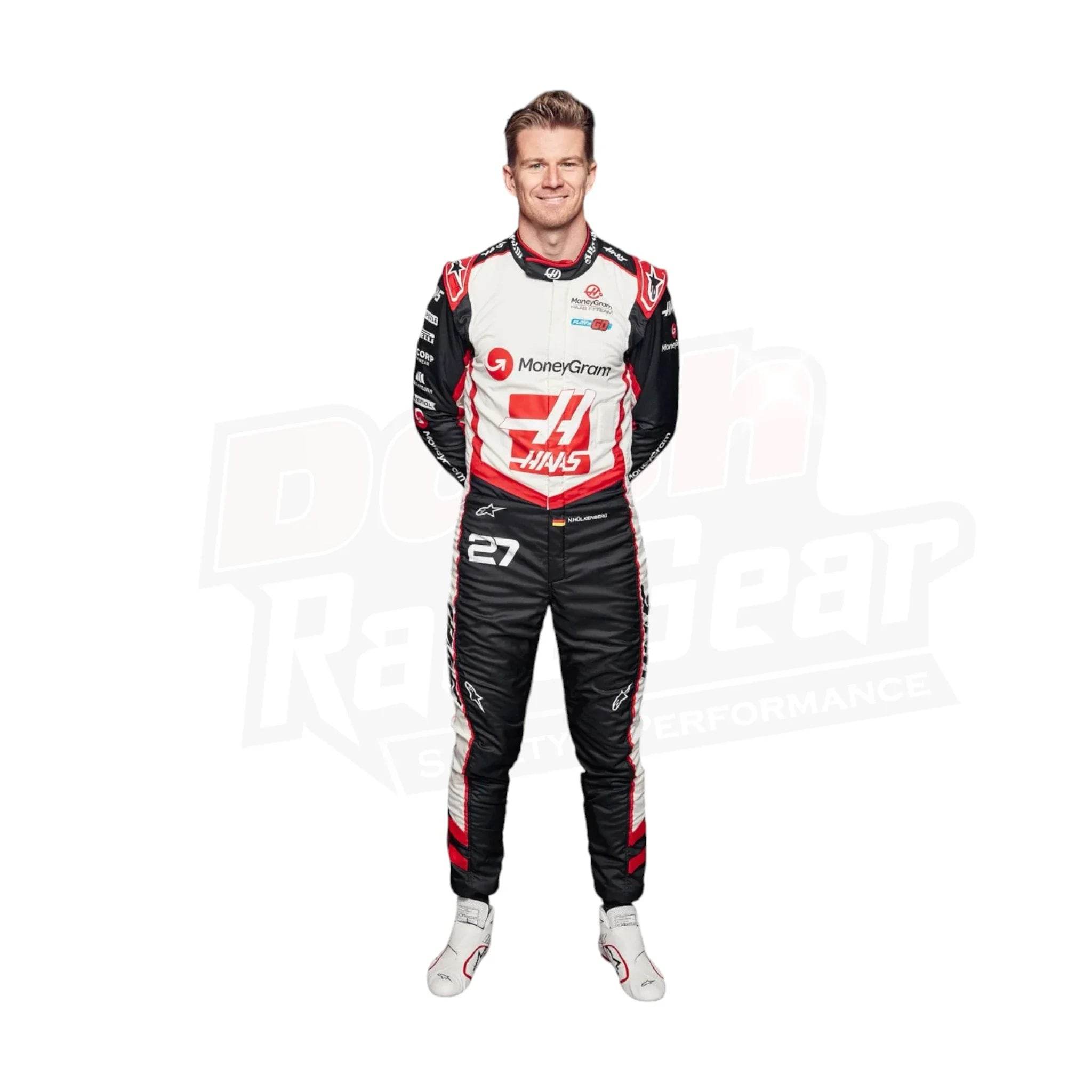 2024 Nico Hülkenberg Haas F1 Team Race Suit KIDS - Dash Racegear Store