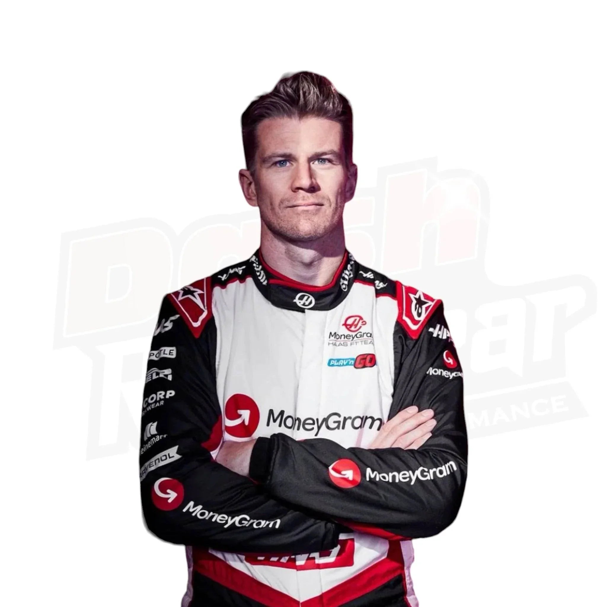 2024 Kevin Magnussen Nico Hulkenberg Haas F1 Team Race Suit