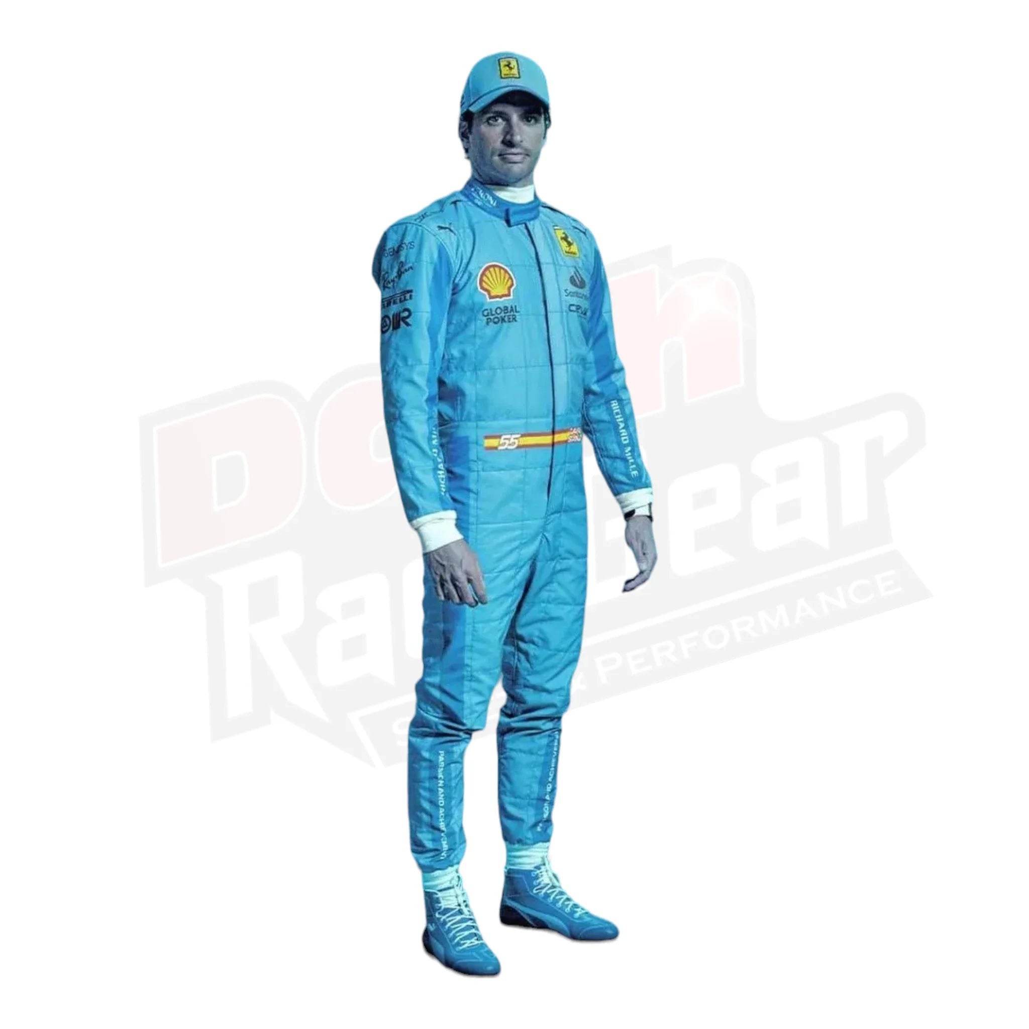 2024 Scuderia Ferrari F1 Miami Grand Prix Race Suit KIDS - Dash Racegear Store