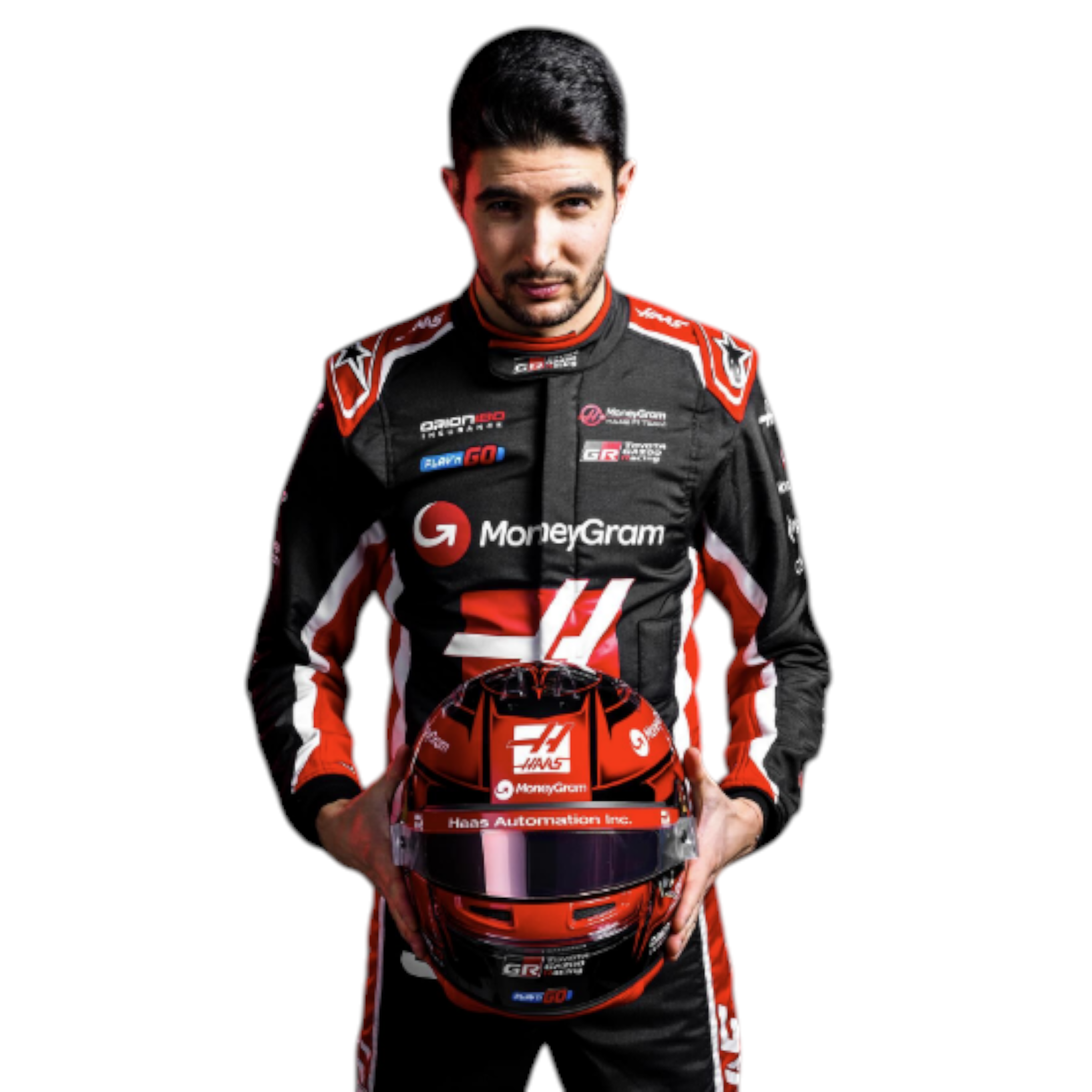 2025 Esteban Ocon Haas F1 Team Race Suit - Dash Racegear