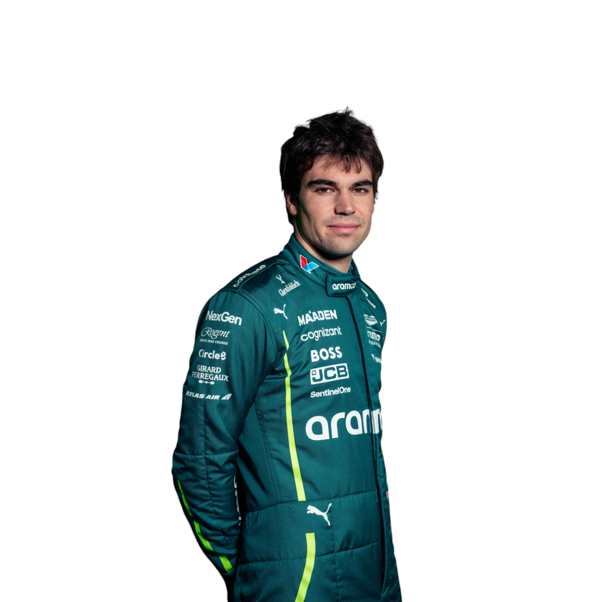 2025 Lance Stroll Aston Martin F1 Team Race Suit - Dash Racegear