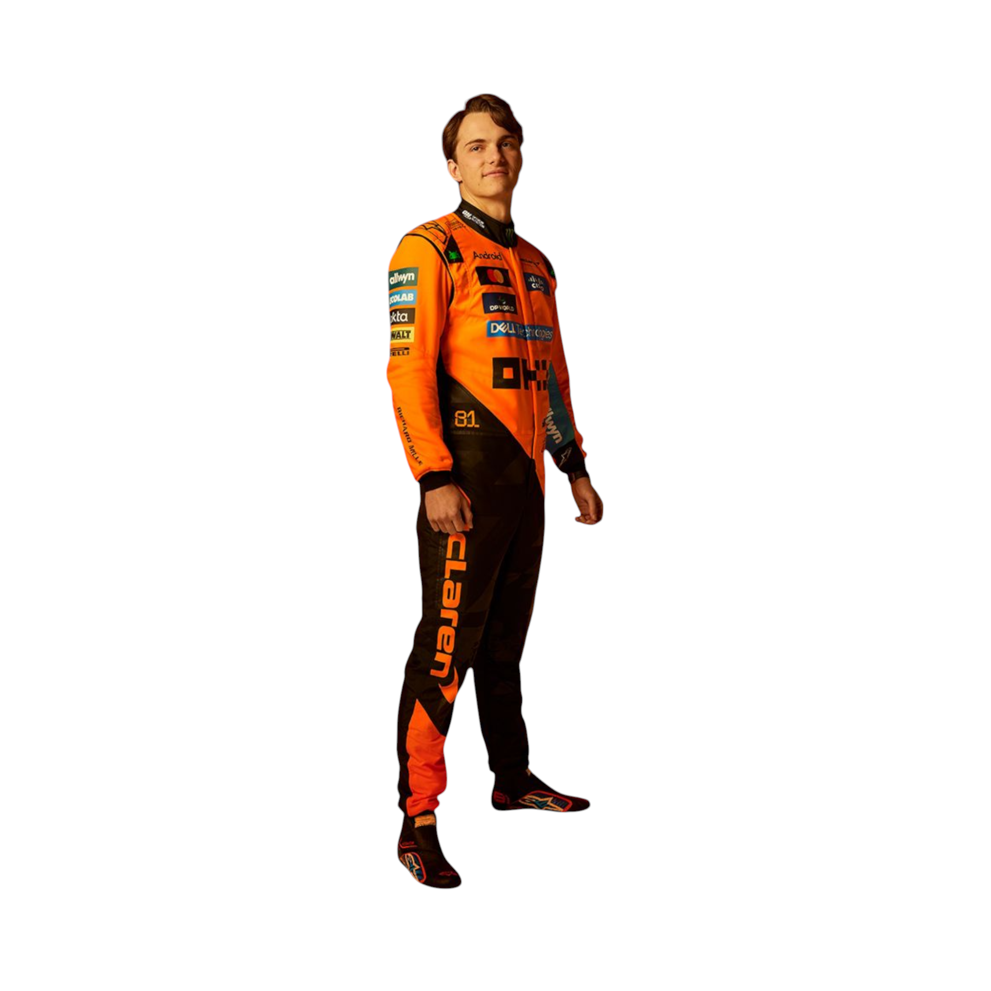 2025 Oscar Piastri McLaren F1 Team Race Suit