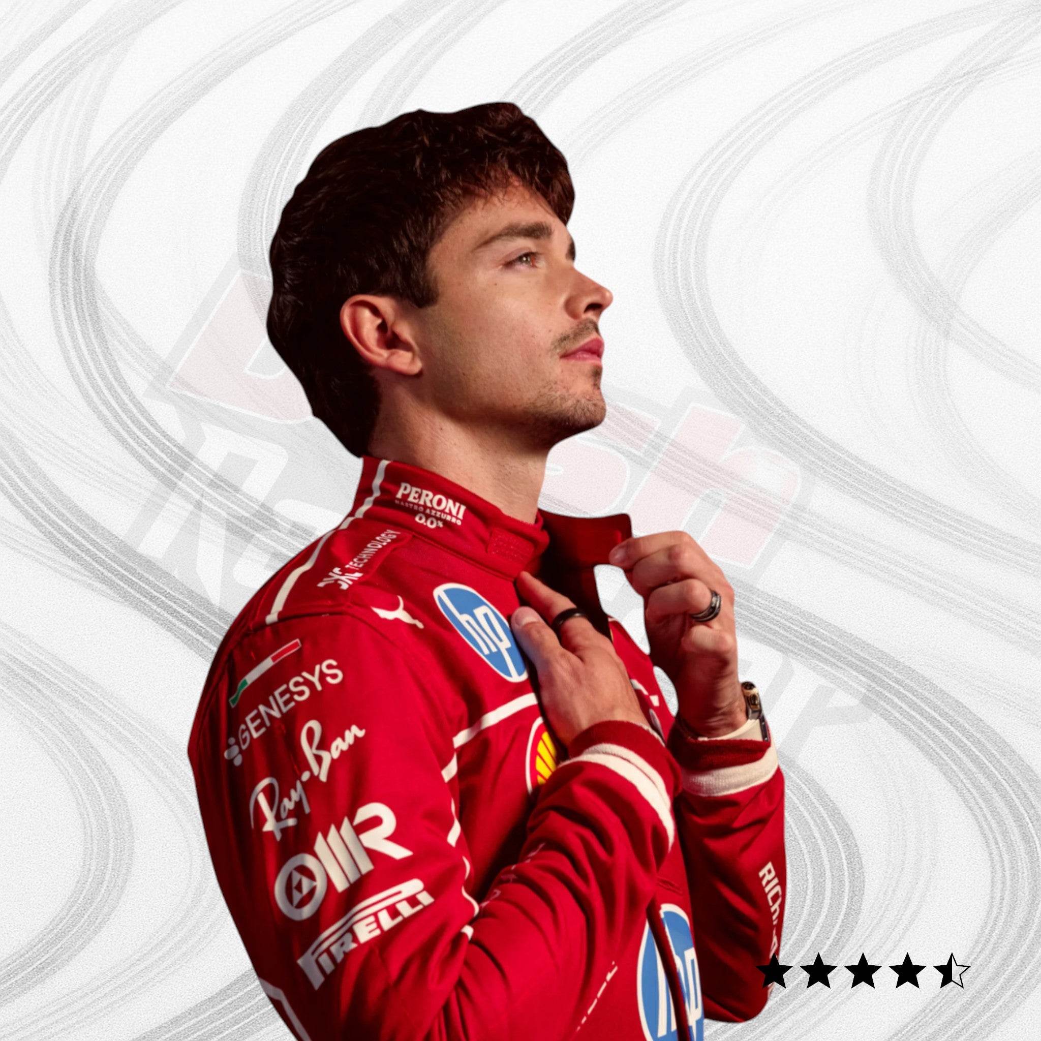 2025 Lewis Hamilton HP Race Suit Ferrari F1 – Limited Edition - Dash Racegear