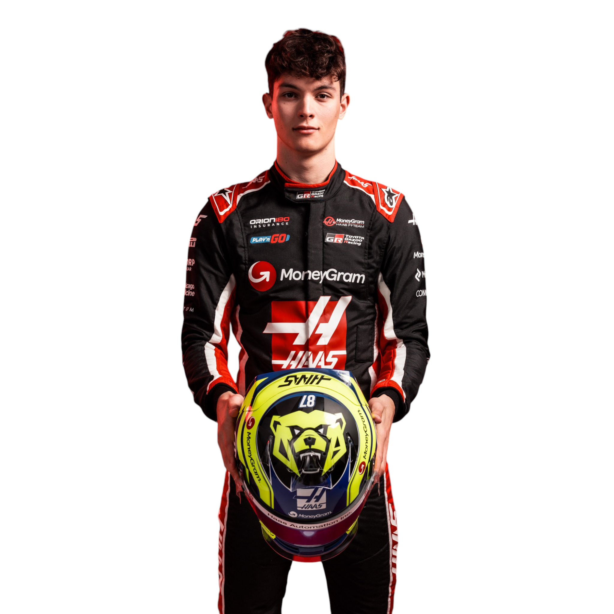 2025 Ollie Bearman Haas F1 Team Race Suit - Dash Racegear