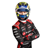 2025 Ollie Bearman Haas F1 Team Race Suit - Dash Racegear
