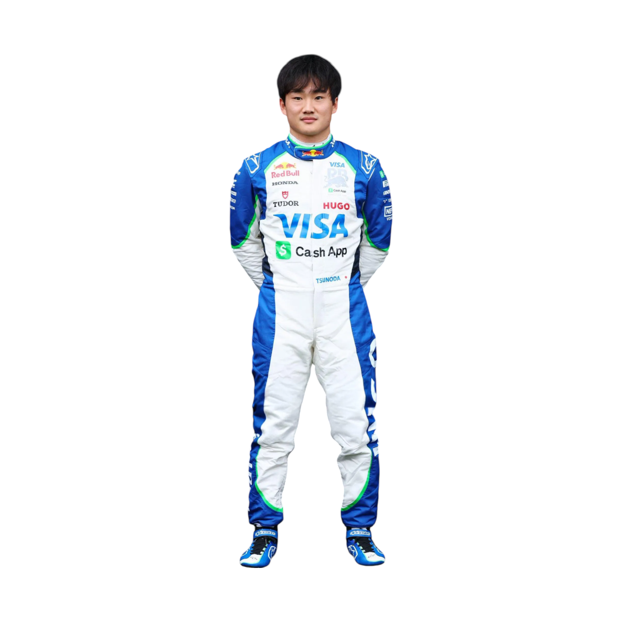2025 Yuki Tsunoda Alphatauri Race Suit - Dash Racegear