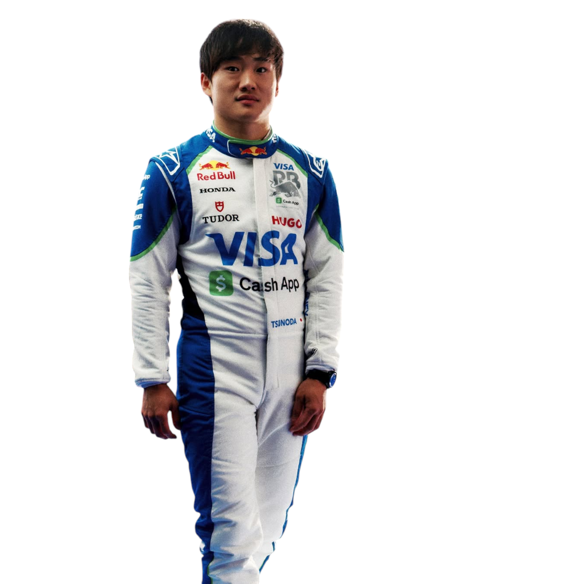 2025 Yuki Tsunoda Alphatauri Race Suit - Dash Racegear
