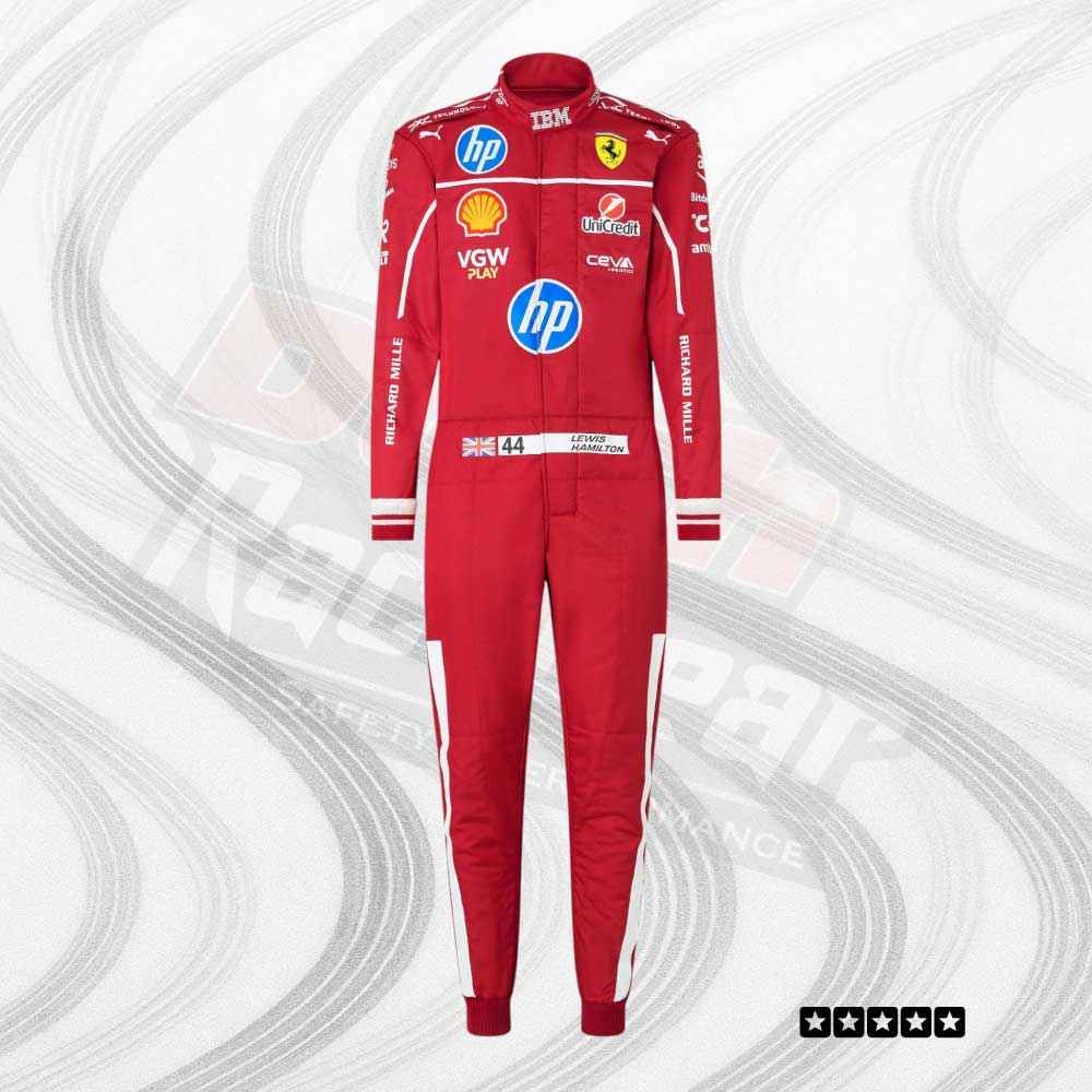 2025 Lewis Hamilton racing suit for Scuderia Ferrari