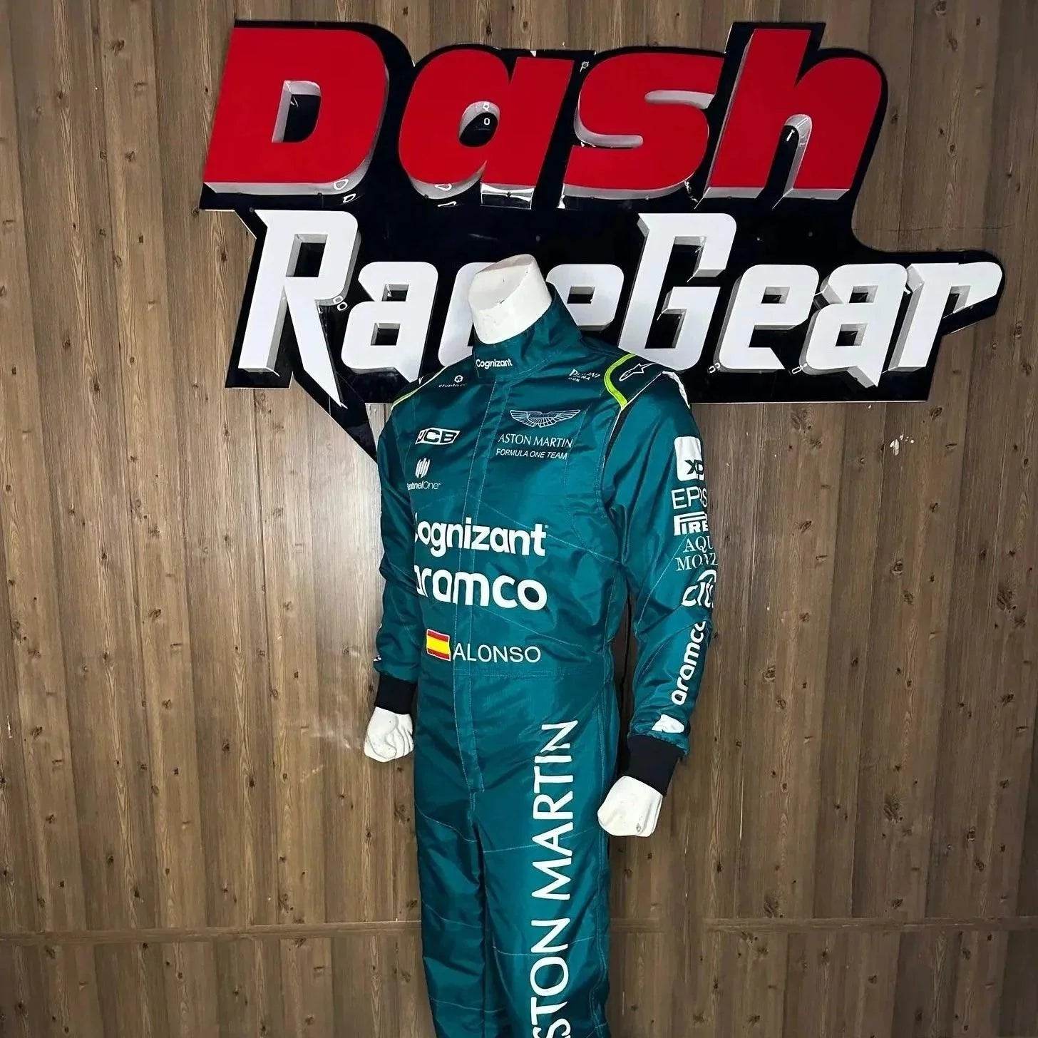 2023 Official Fernando Alonso Aston Martin F1 Race Suit - Dash Racegear Store