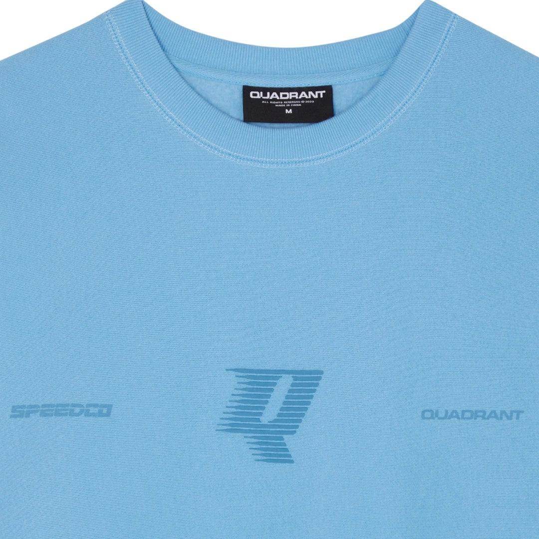 AQUATIC BLUE SPEEDCO CREW NECK - Dash Racegear Store