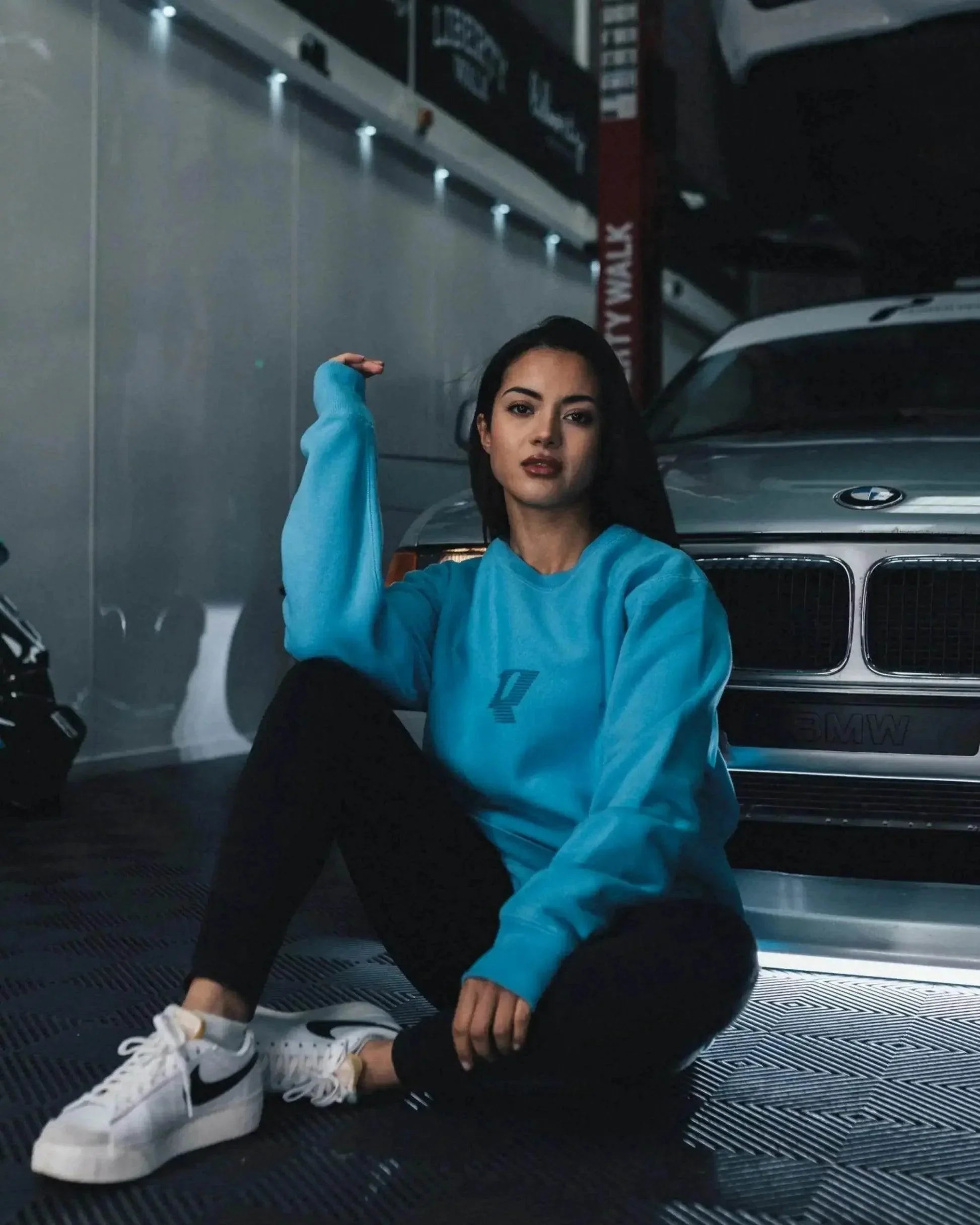 AQUATIC BLUE SPEEDCO CREW NECK