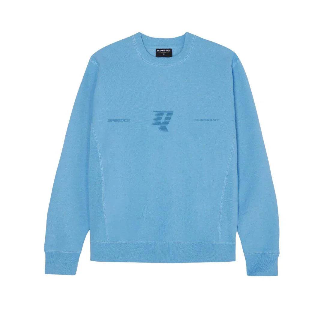 AQUATIC BLUE SPEEDCO CREW NECK - Dash Racegear Store