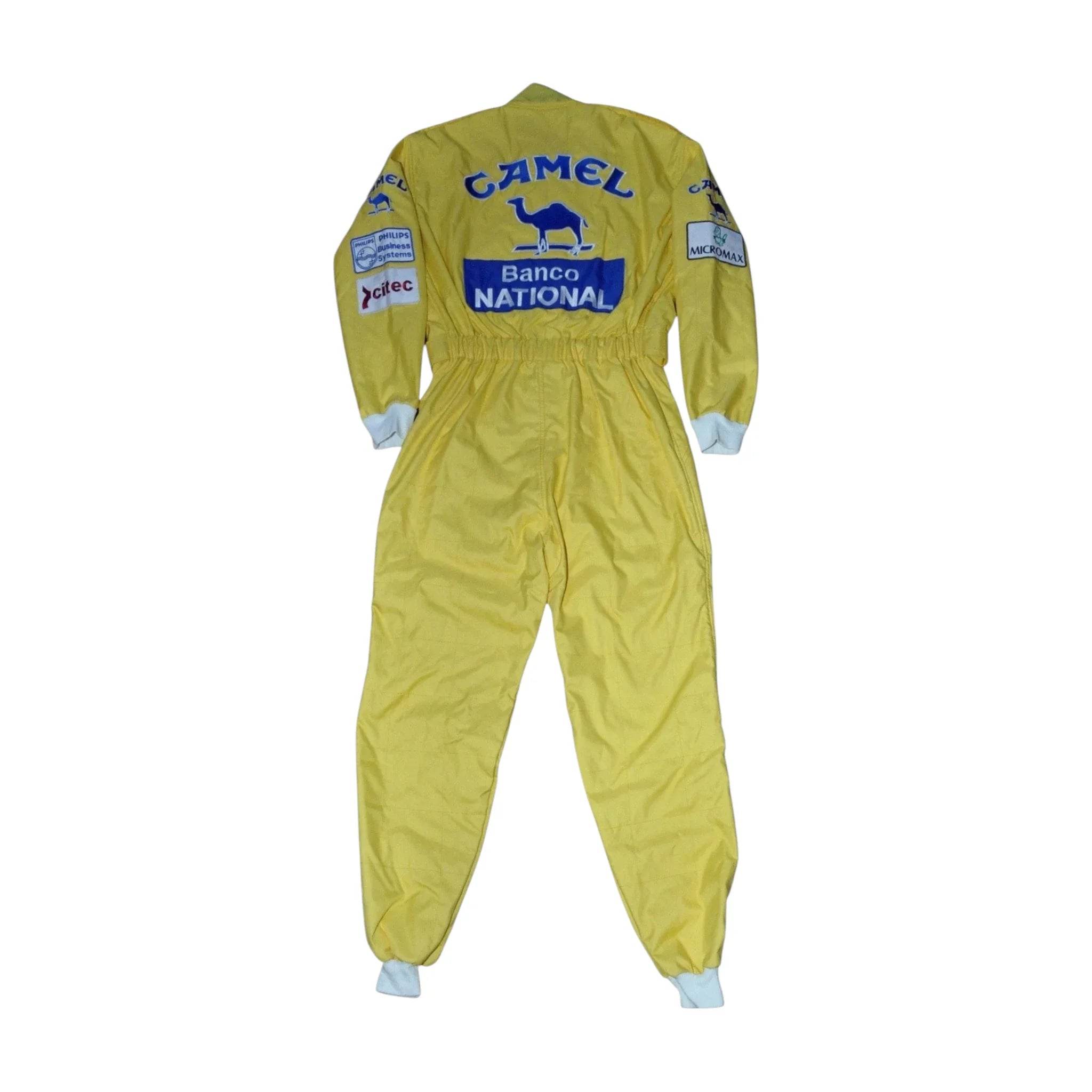 AYRTON SENNA SIGNED LOTUS 1987 F1 REPLICA Race SUIT - Dash Racegear Store