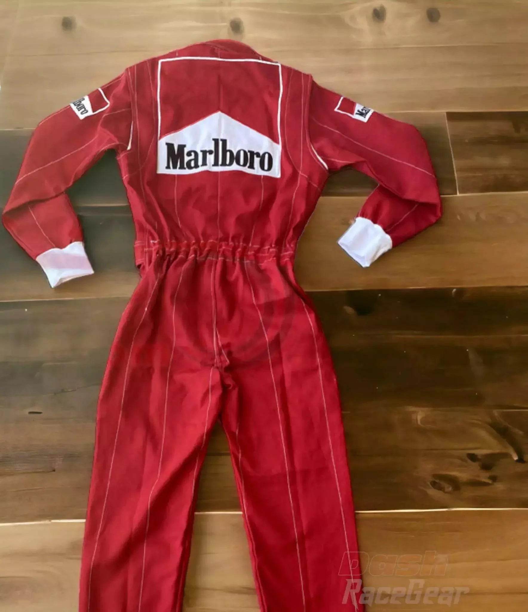 Alain Prost 1990 Ferrari F1 Embroidered Racing Suit - Dash Racegear Store