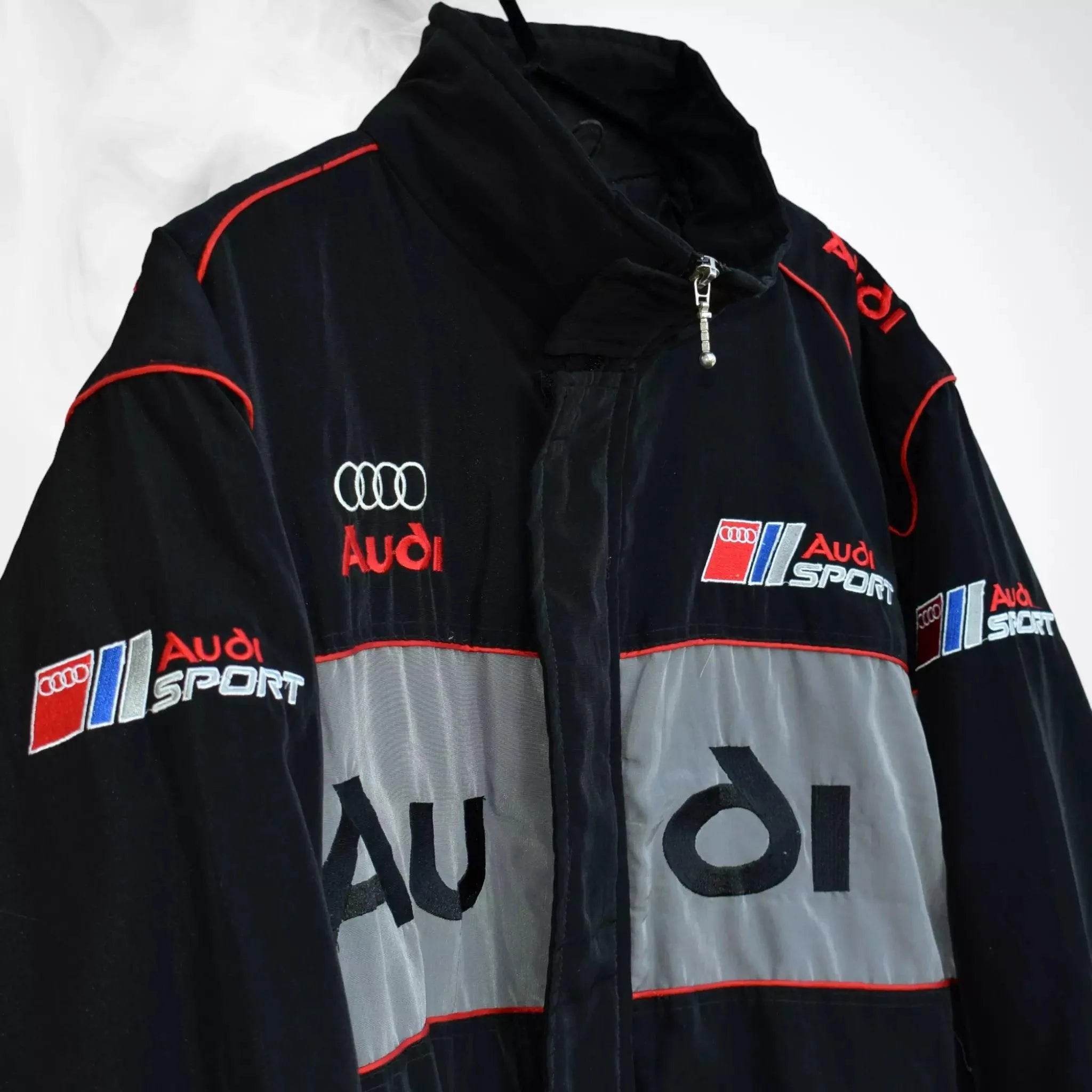 Vintage Audi Racing Bomber Jacket - Dash Racegear Store