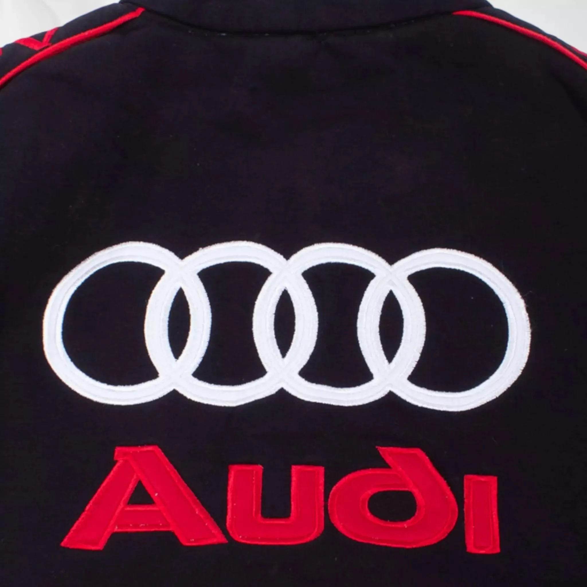 Vintage Audi Racing Bomber Jacket - Dash Racegear Store