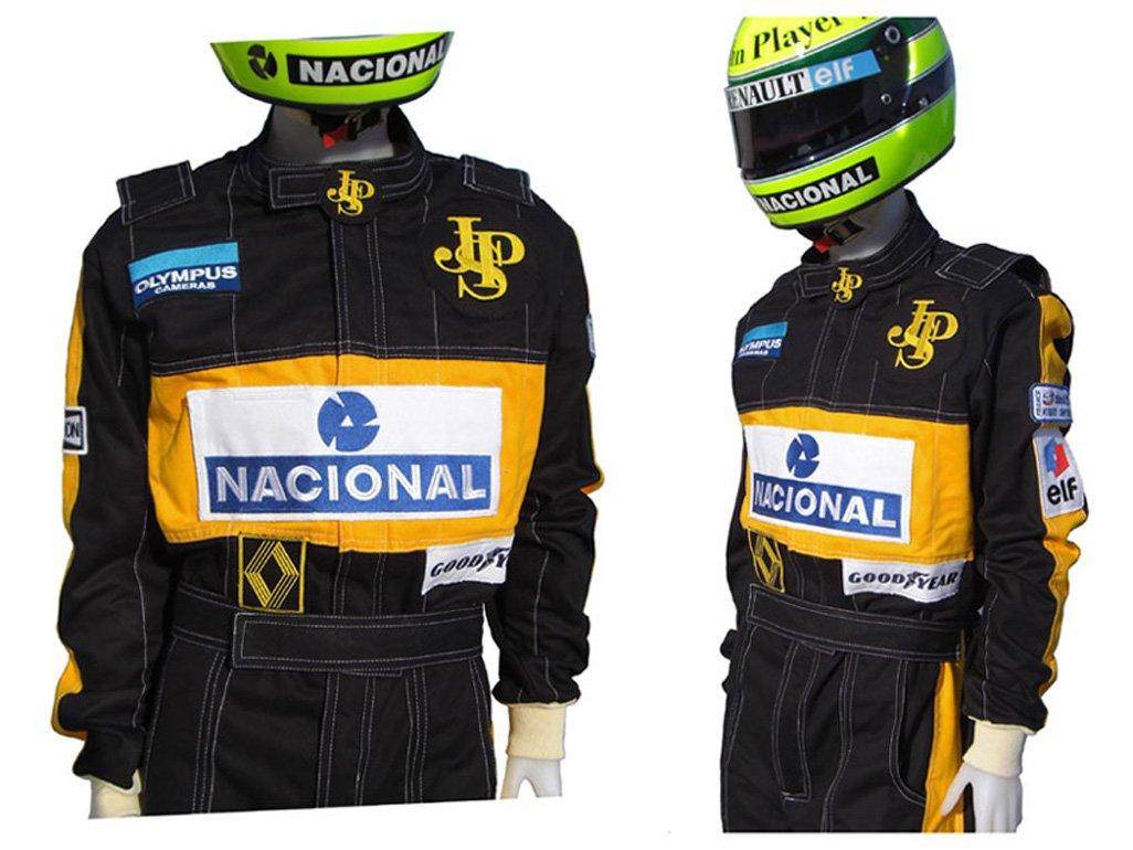 Ayrton Senna 1985 F1 Racing Suit Replica / Team Lotus - Dash Racegear