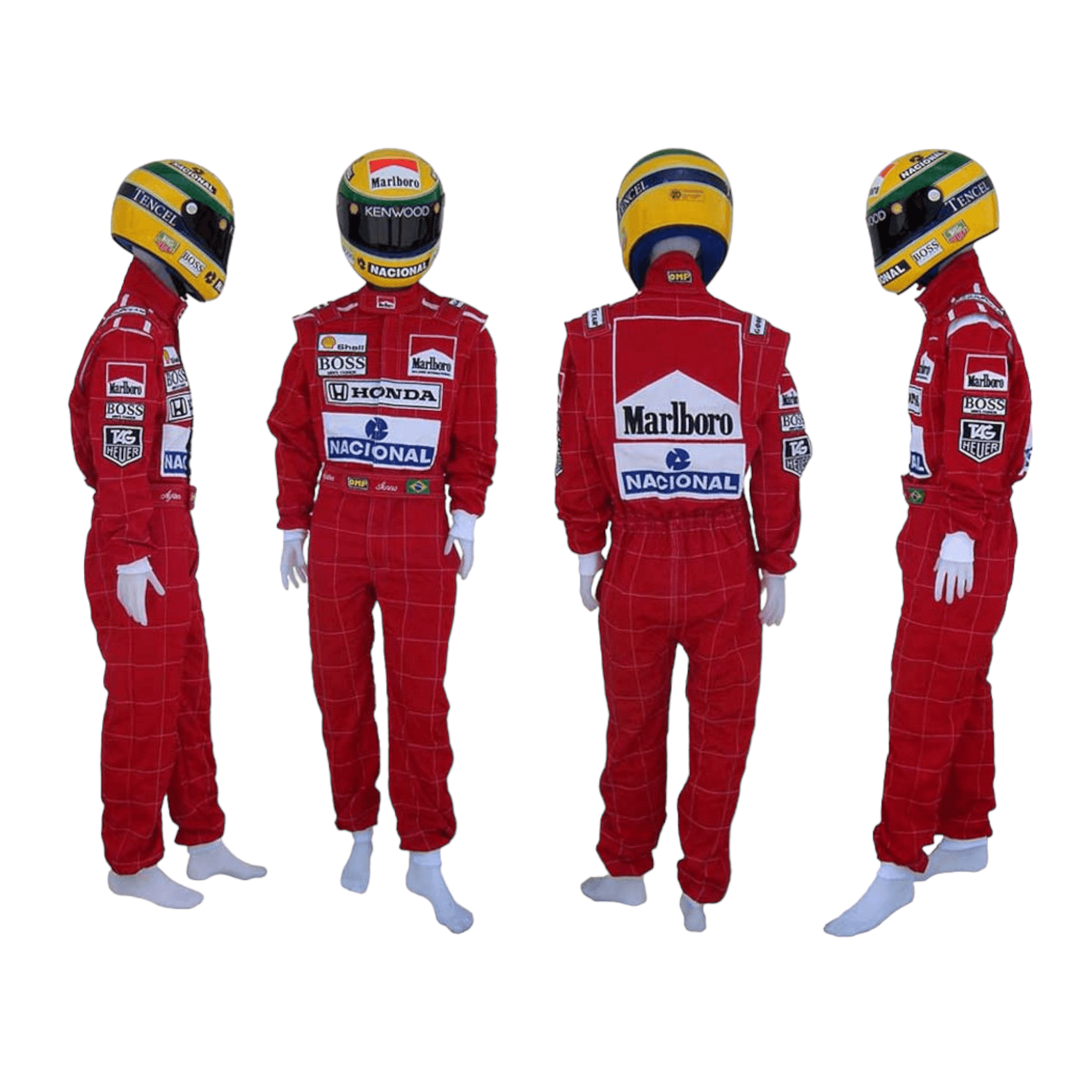 Ayrton Senna 1991 United States GP Race Suit - Dash Racegear