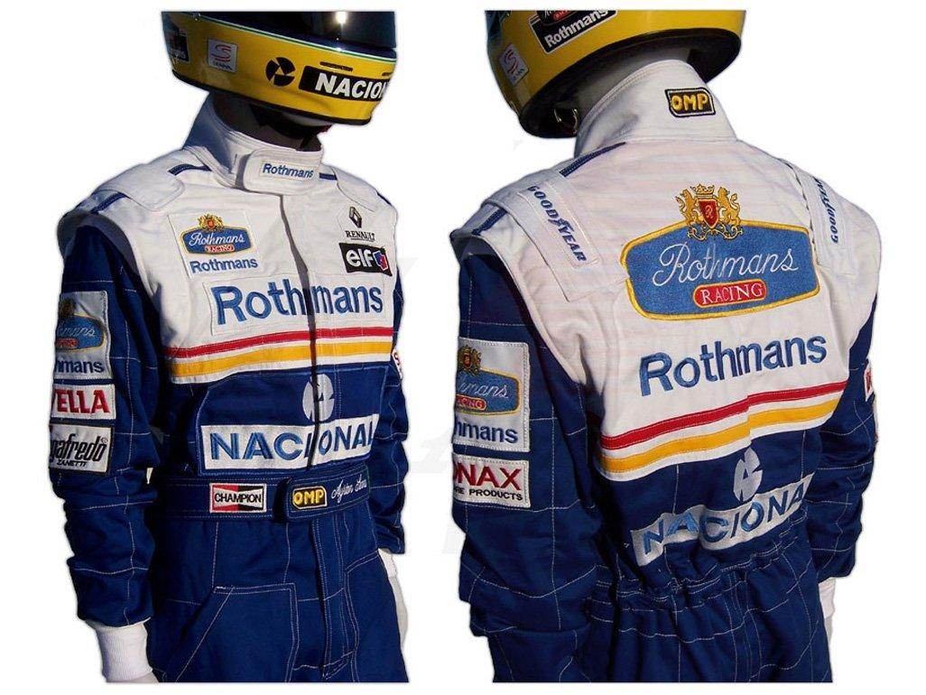 Ayrton Senna 1994 racing suit / Team Williams F1 Rothmans - Dash Racegear Store