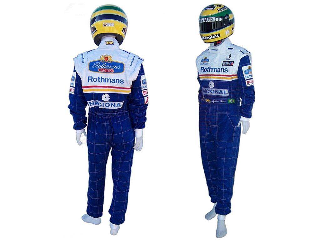 Ayrton Senna 1994 racing suit / Team Williams F1 Rothmans - Dash Racegear Store