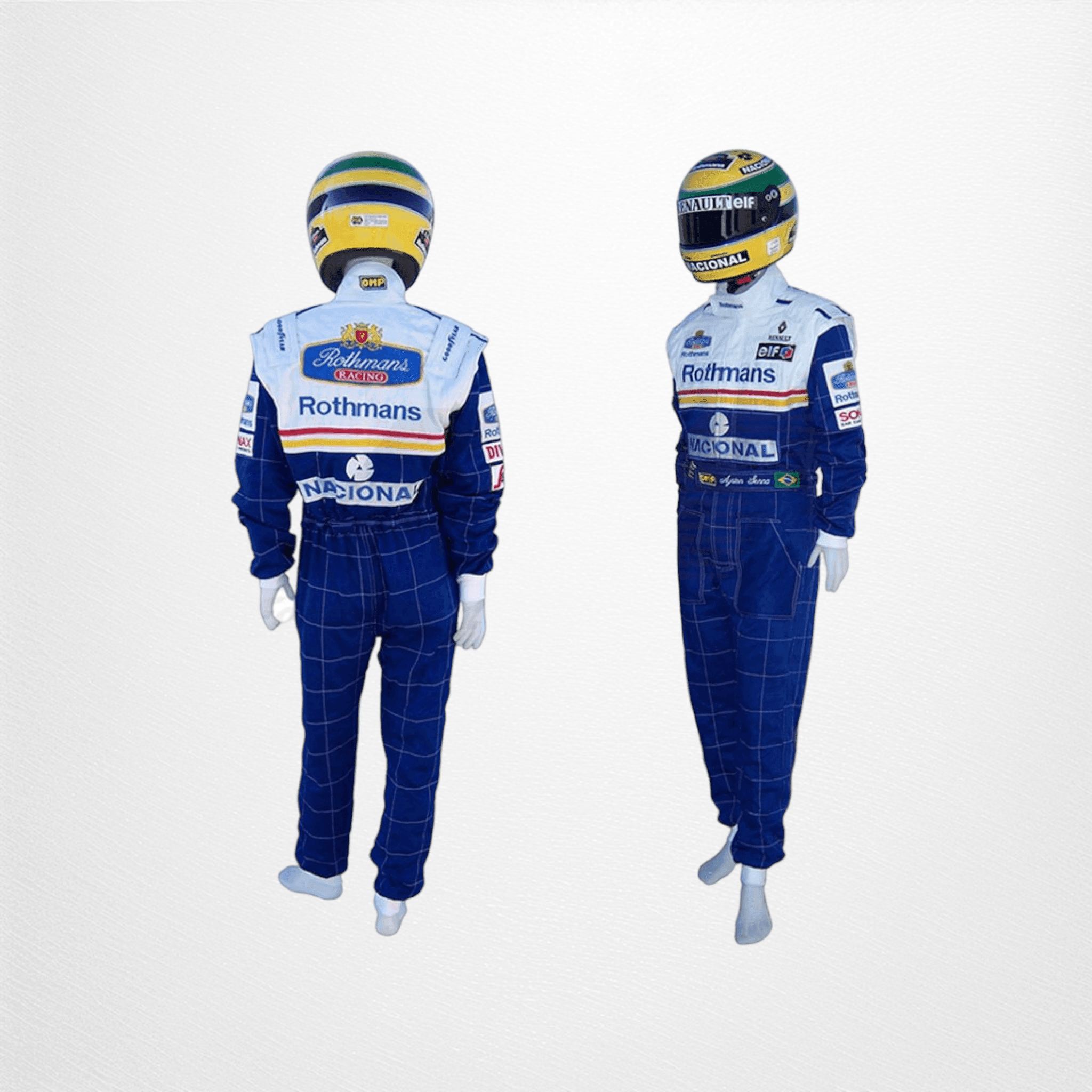 Ayrton Senna 1994 racing suit / Team Williams F1 Rothmans - Dash Racegear Store