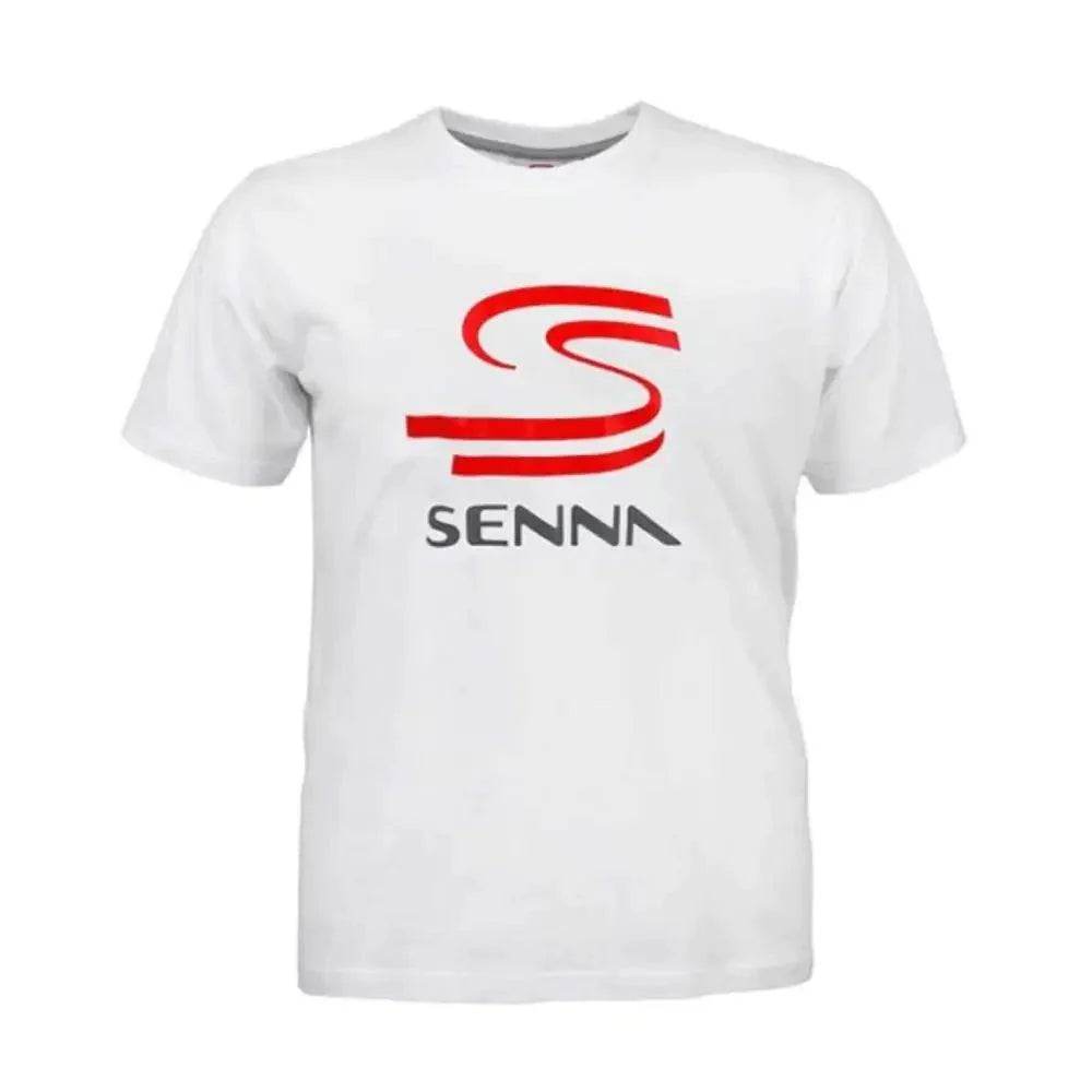 Ayrton Senna T-Shirt Senna Kids White - Dash Racegear Store